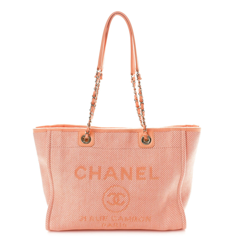 Mixed Fibers Small Deauville Tote Light Orange