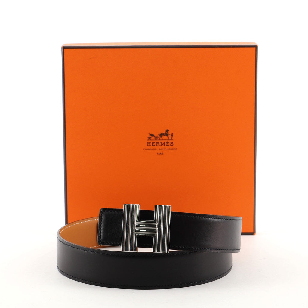 Cadena H Reversible Belt Leather Thin 70
