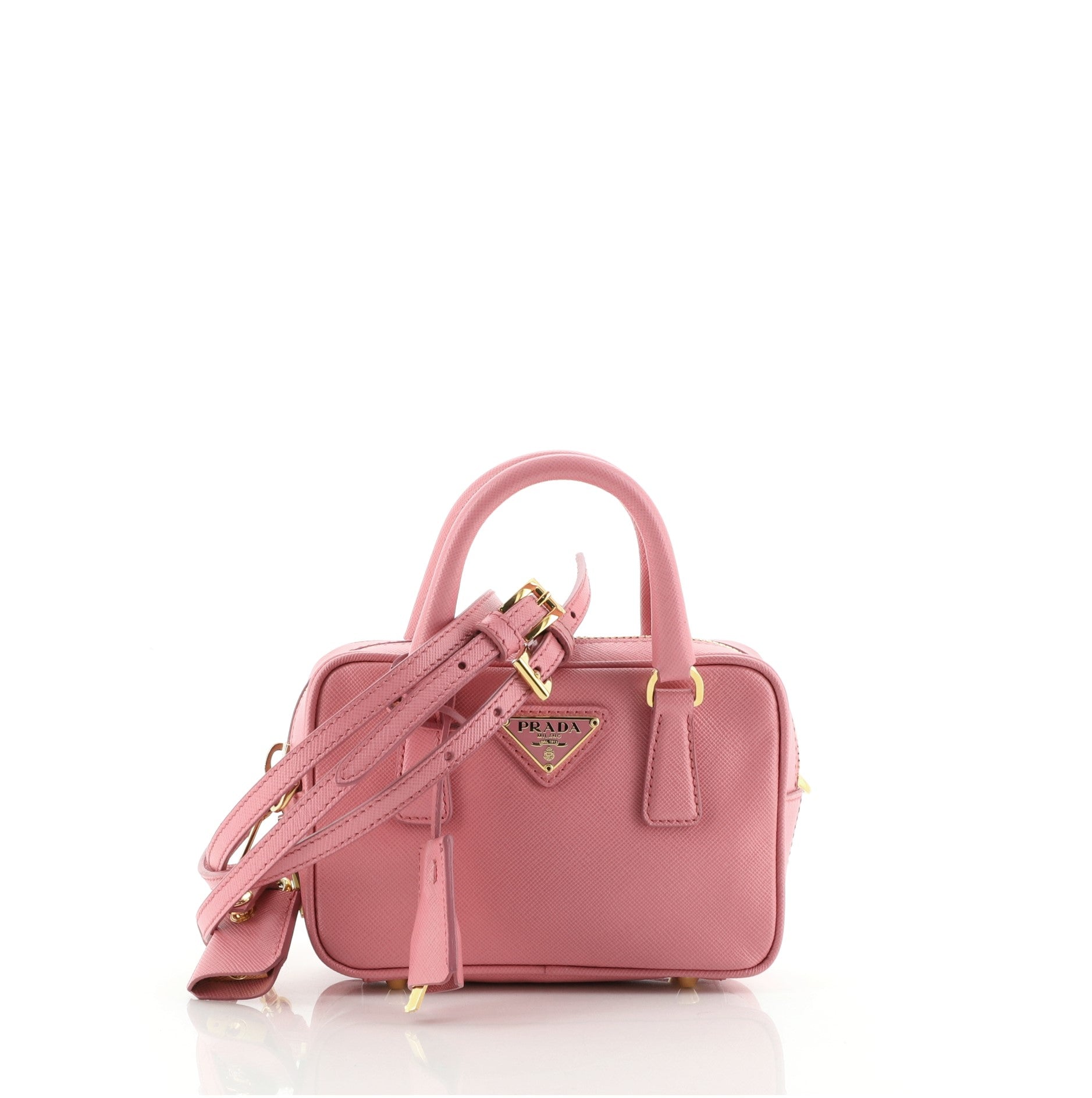 Bauletto Bag Saffiano Leather Mini