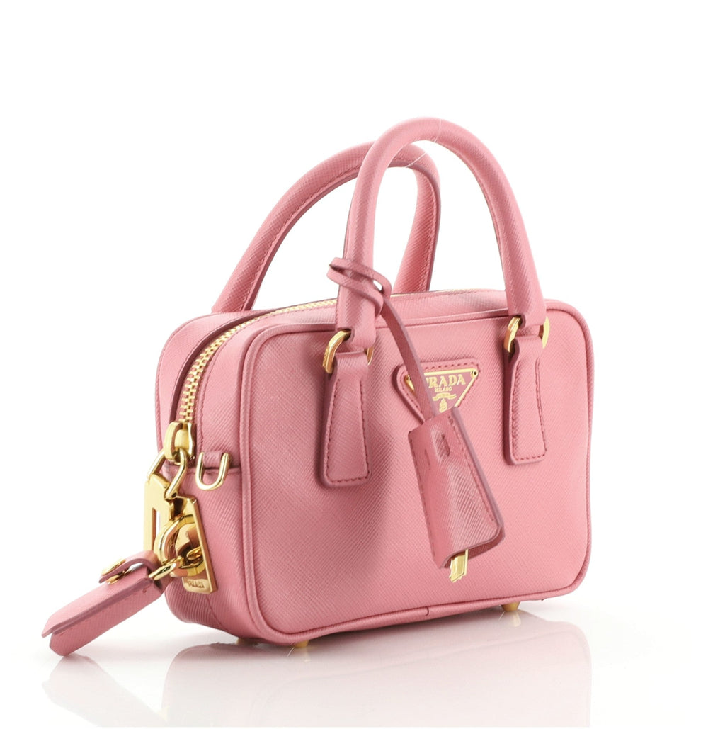 Bauletto Bag Saffiano Leather Mini