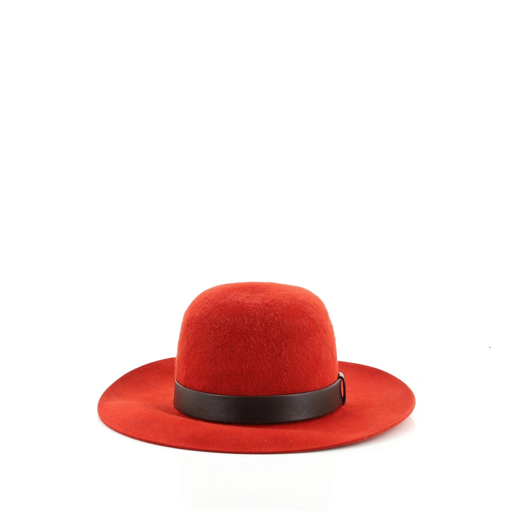Farandole Hat Felt with Leather XL
