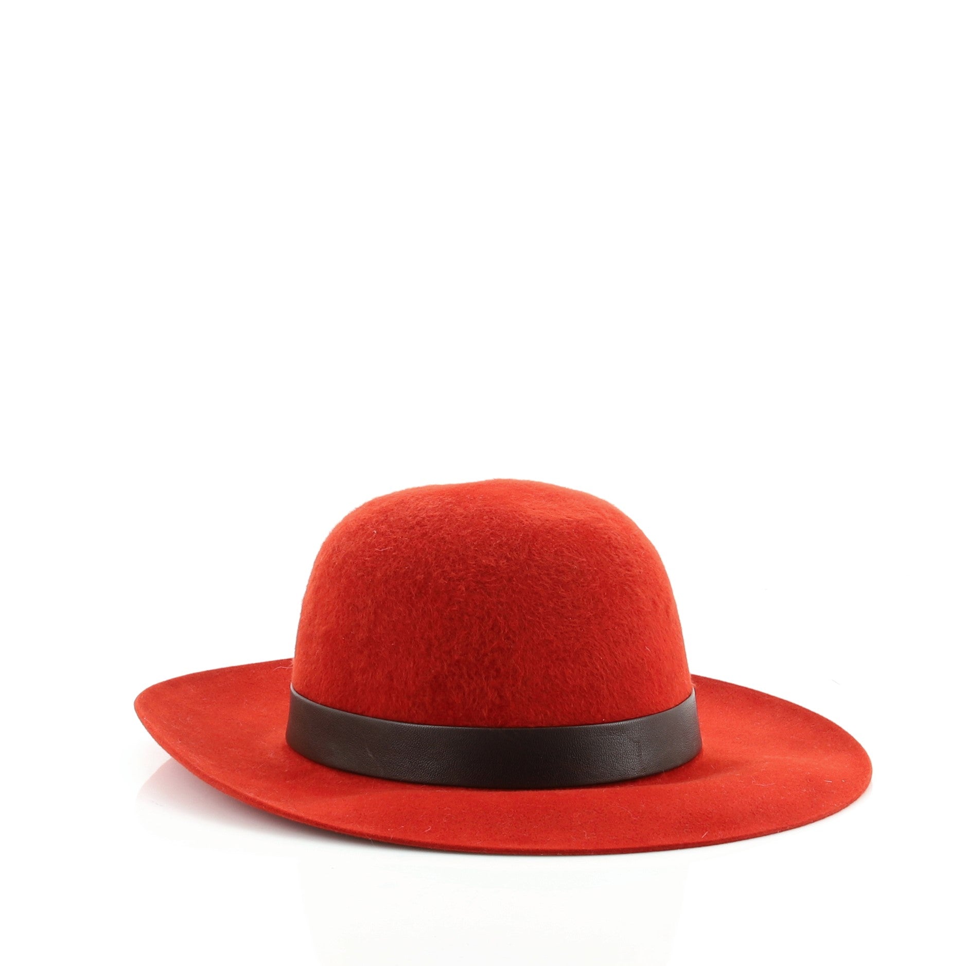 Farandole Hat Felt with Leather XL