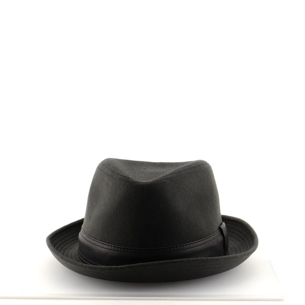 Funky Hat Cashmere with Leather XL