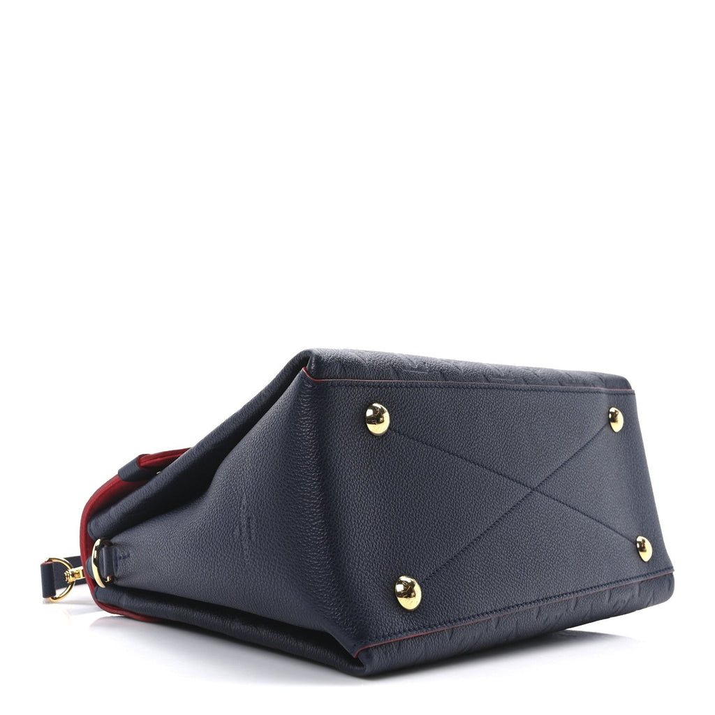 Empreinte Georges MM Marine Rouge