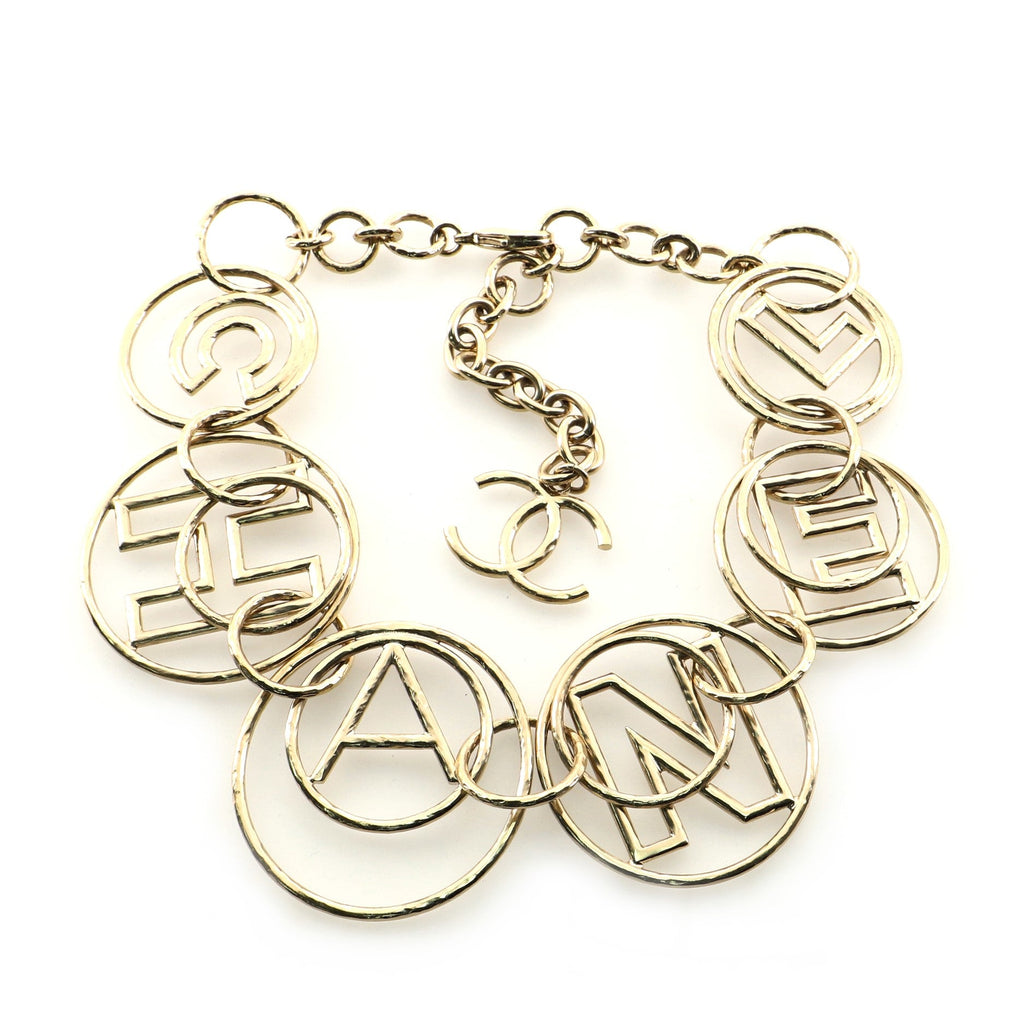Hoop Cuba Logo Necklace Metal