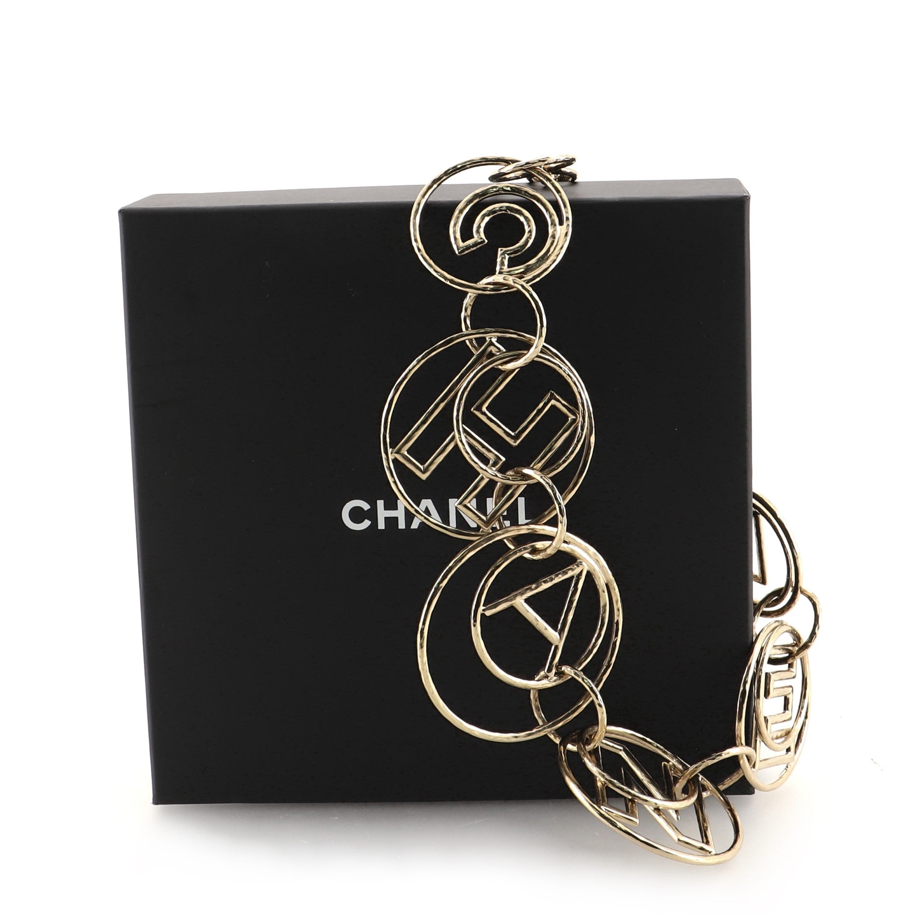 Hoop Cuba Logo Necklace Metal