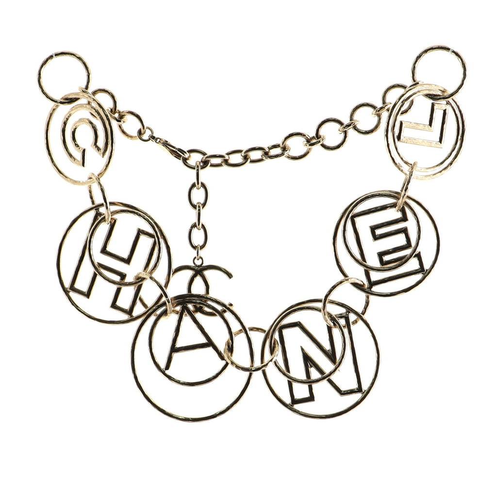 Hoop Cuba Logo Necklace Metal