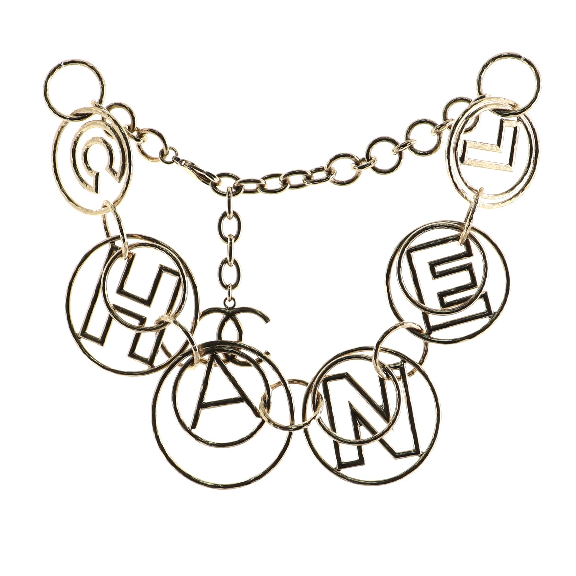 Hoop Cuba Logo Necklace Metal