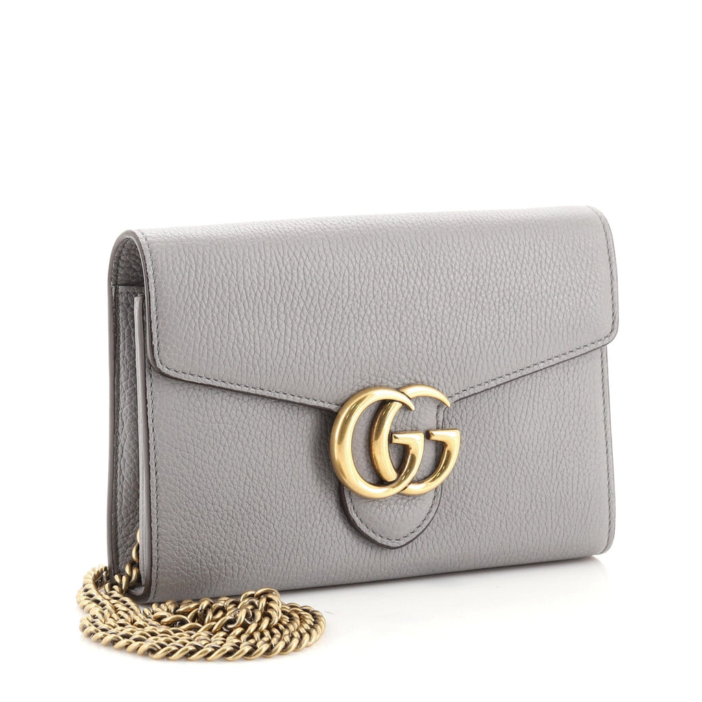 GG Marmont Chain Wallet Leather Mini