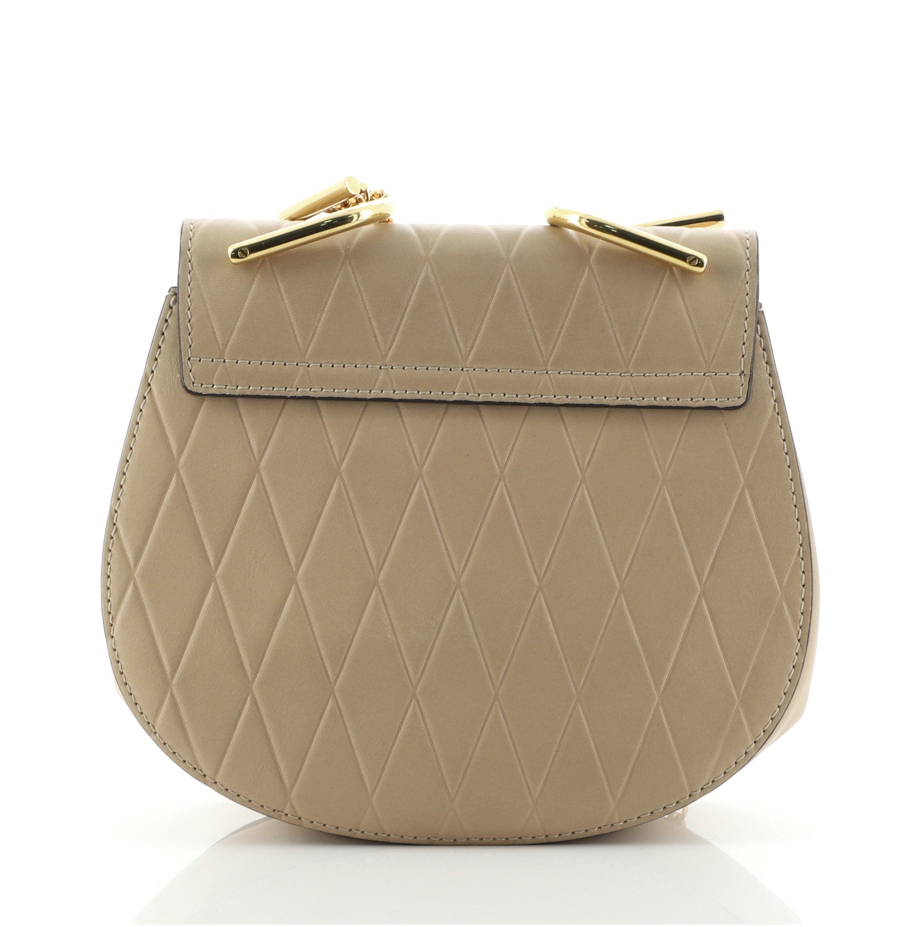 Drew Crossbody Bag Embossed Leather Mini