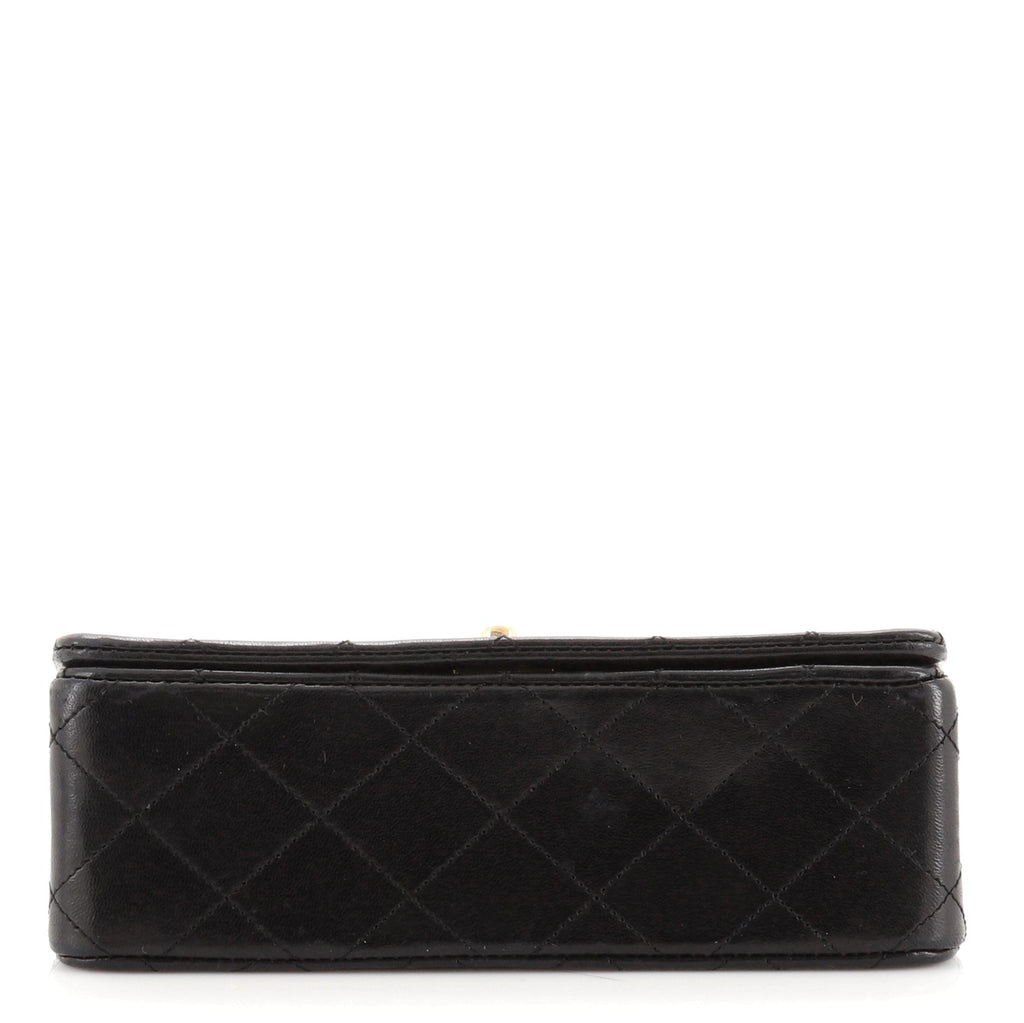 Vintage Full Flap Bag Quilted Lambskin Mini