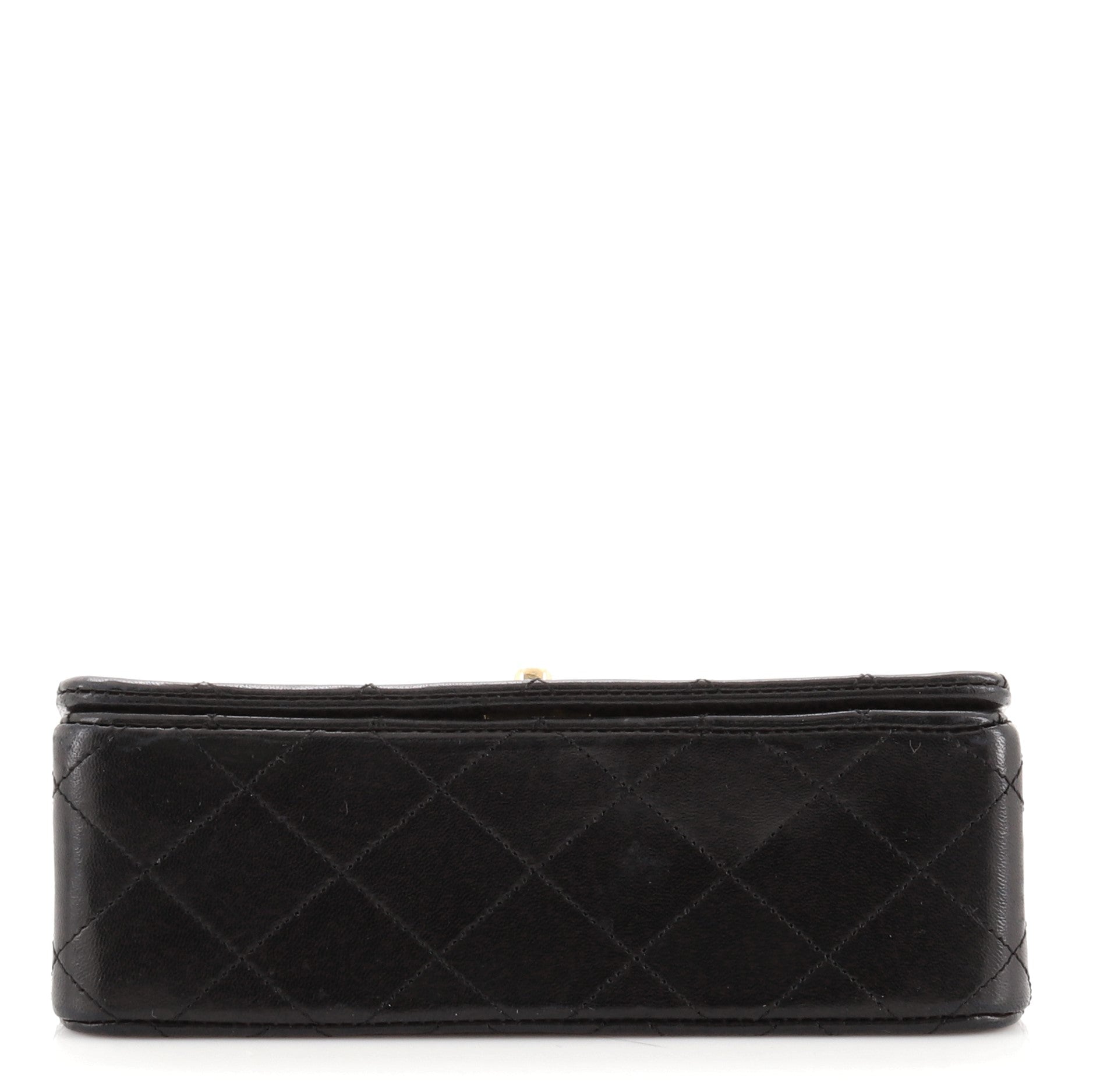 Vintage Full Flap Bag Quilted Lambskin Mini