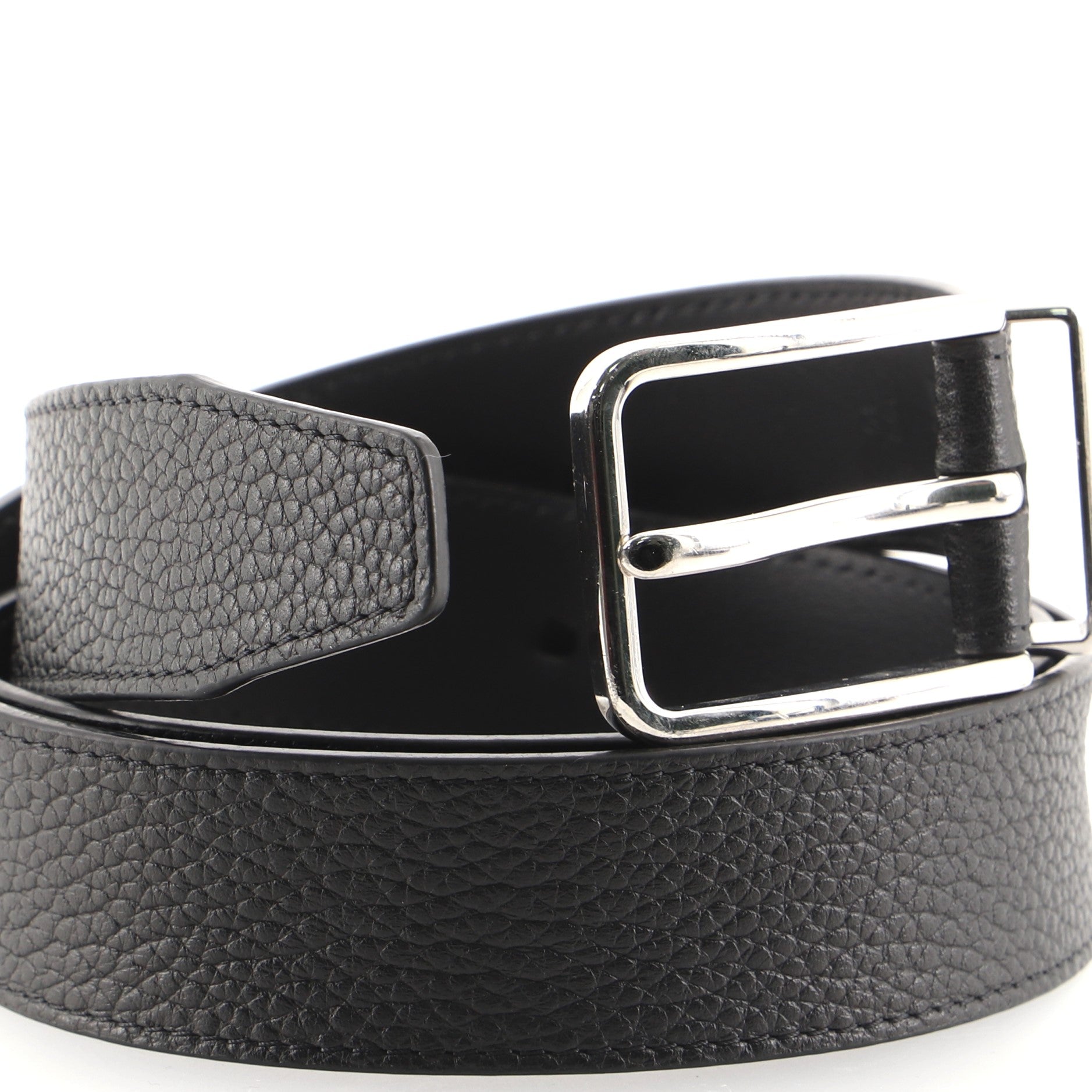 Pont Neuf Belt Taurillon Leather Medium 100