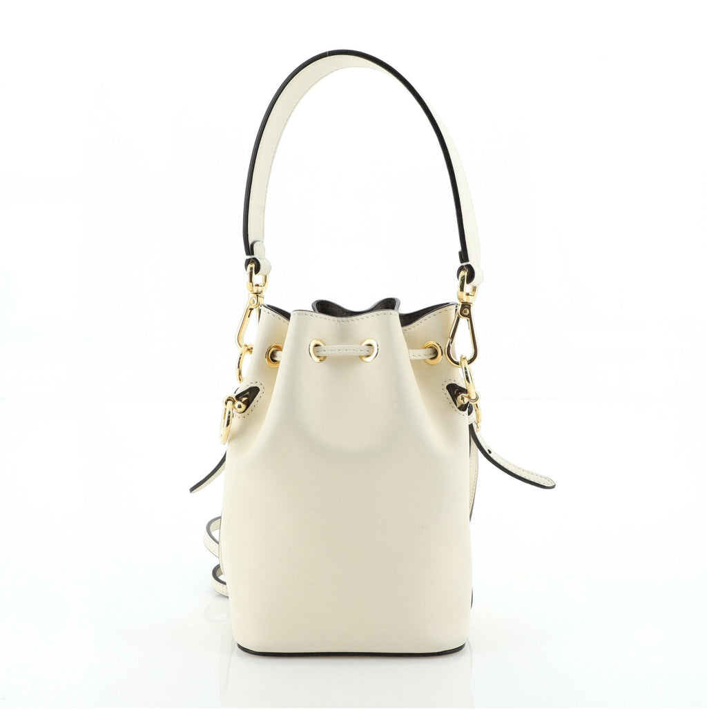Mon Tresor Bucket Bag Embossed Leather Mini