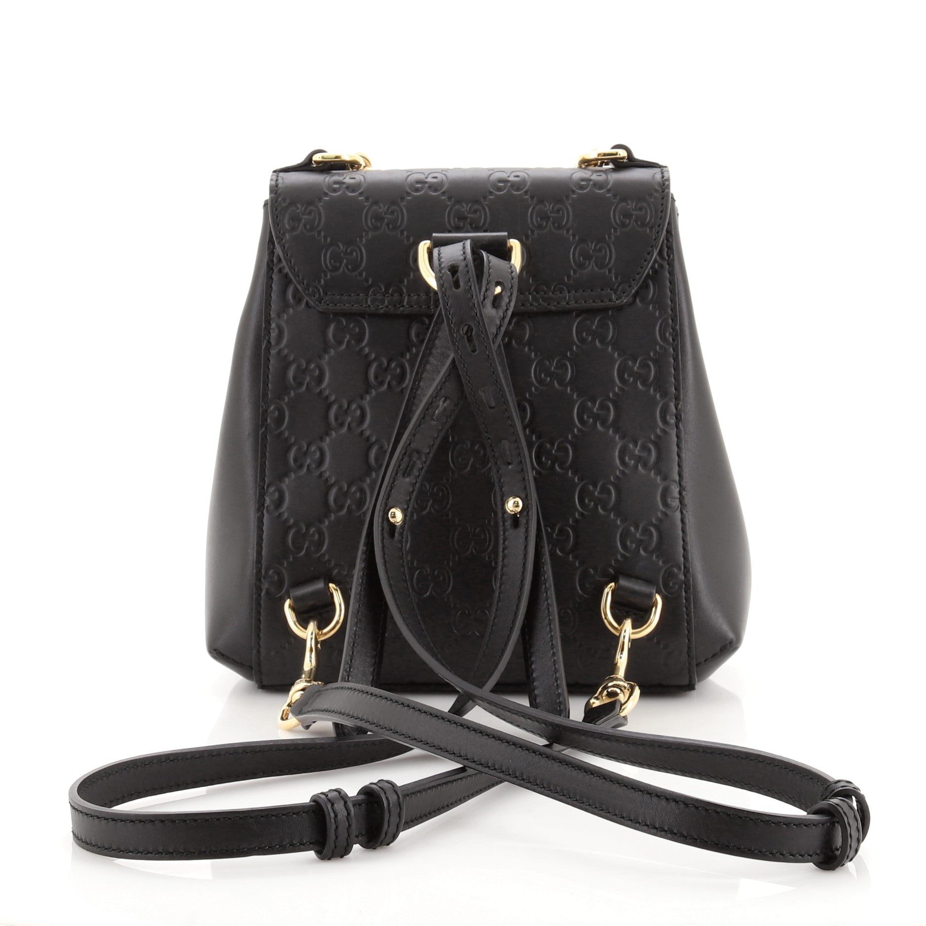 Padlock Backpack Guccissima Leather Mini