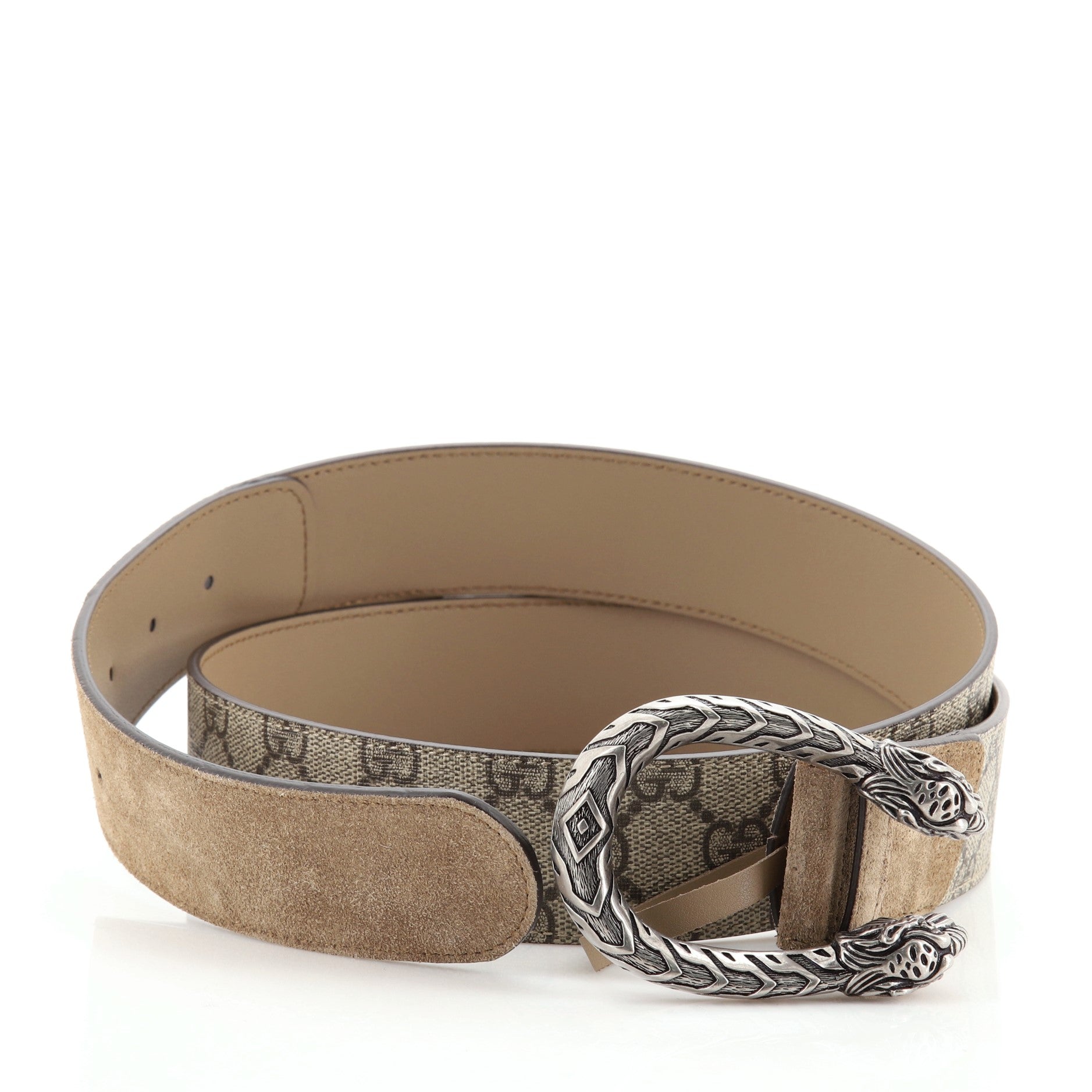 Dionysus Belt GG Coated Canvas Wide 100