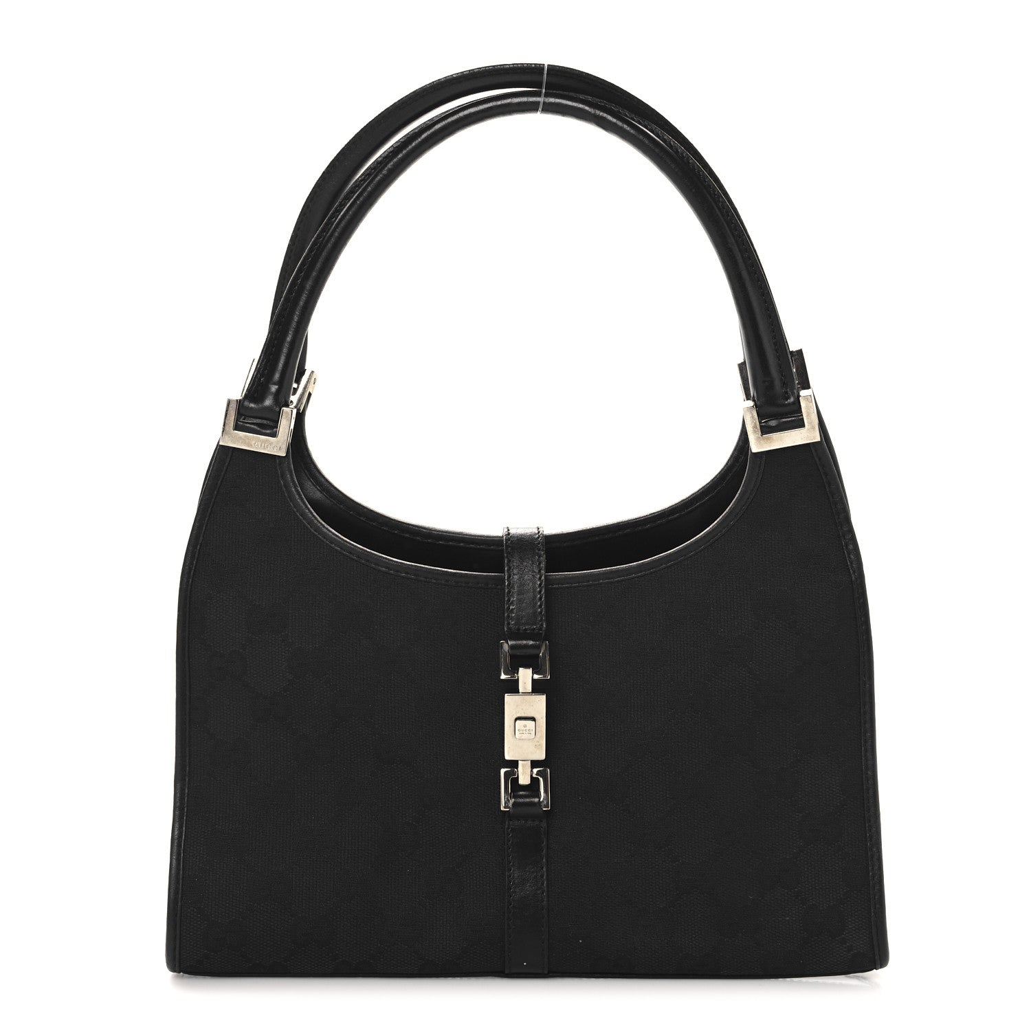 Monogram Small Bardot Black