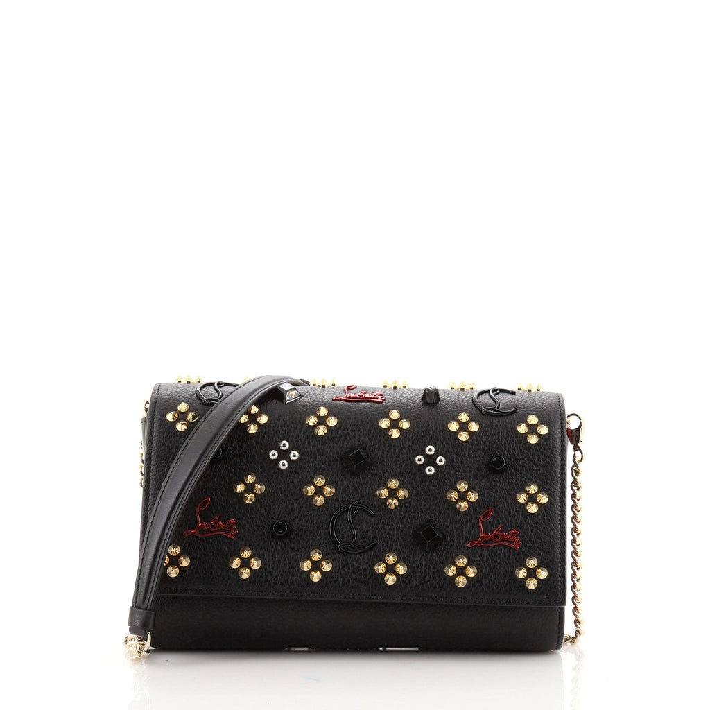 Paloma Clutch Embellished Leather Small