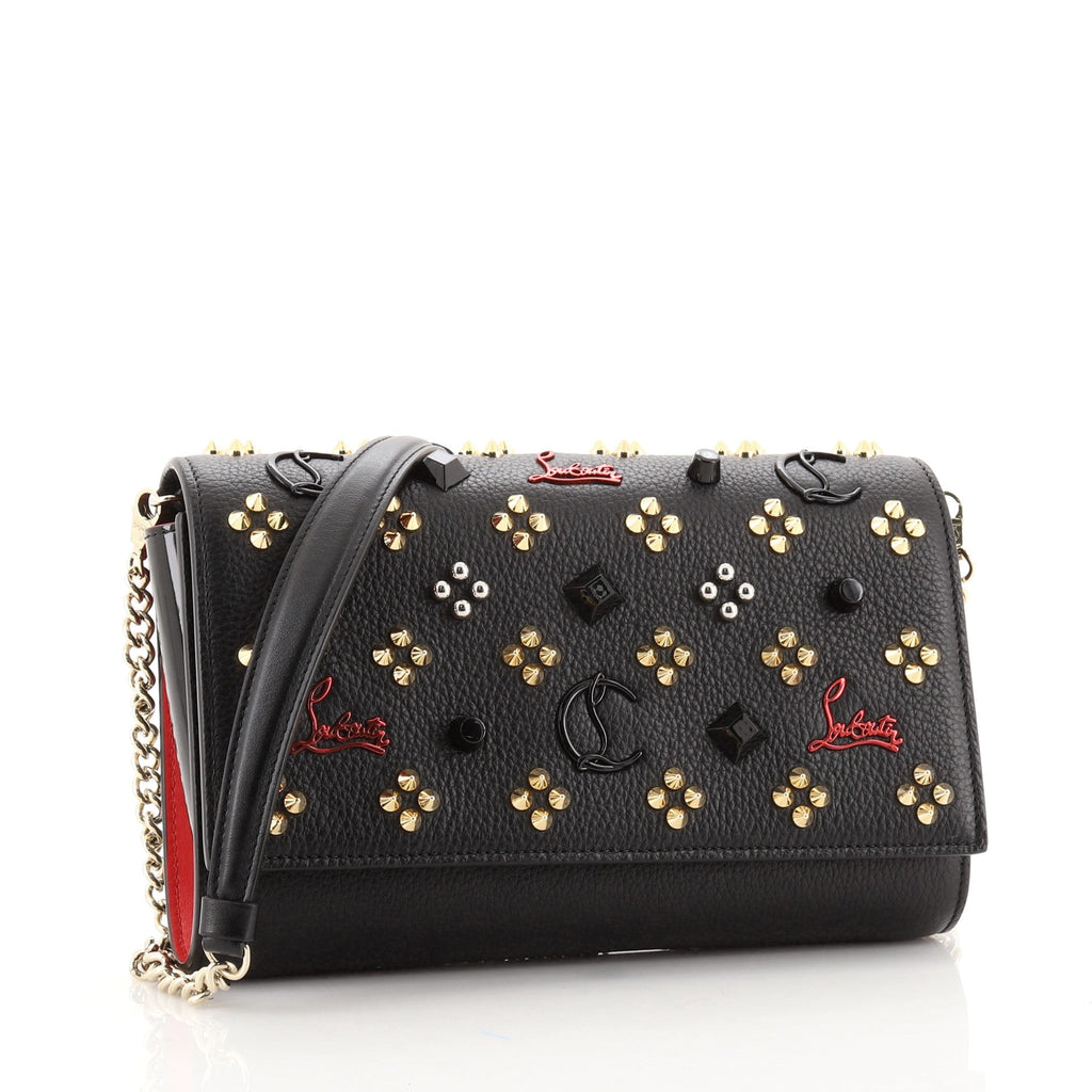 Paloma Clutch Embellished Leather Small