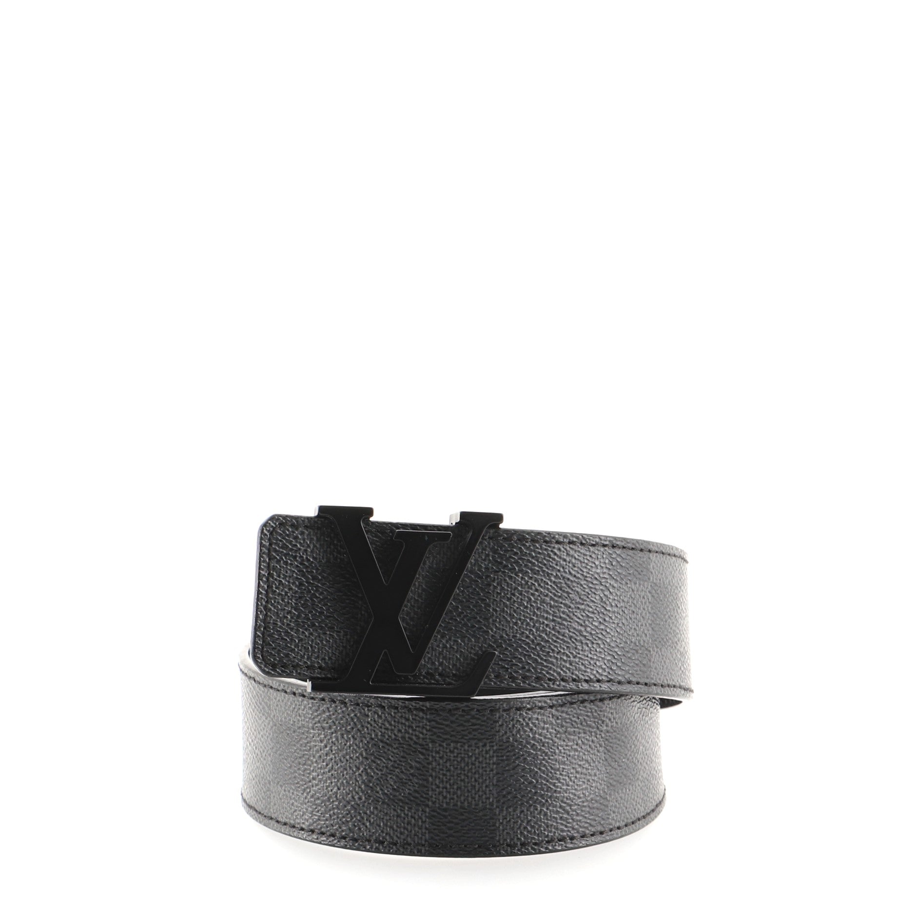 LV Initiales Belt Damier Graphite Wide 85