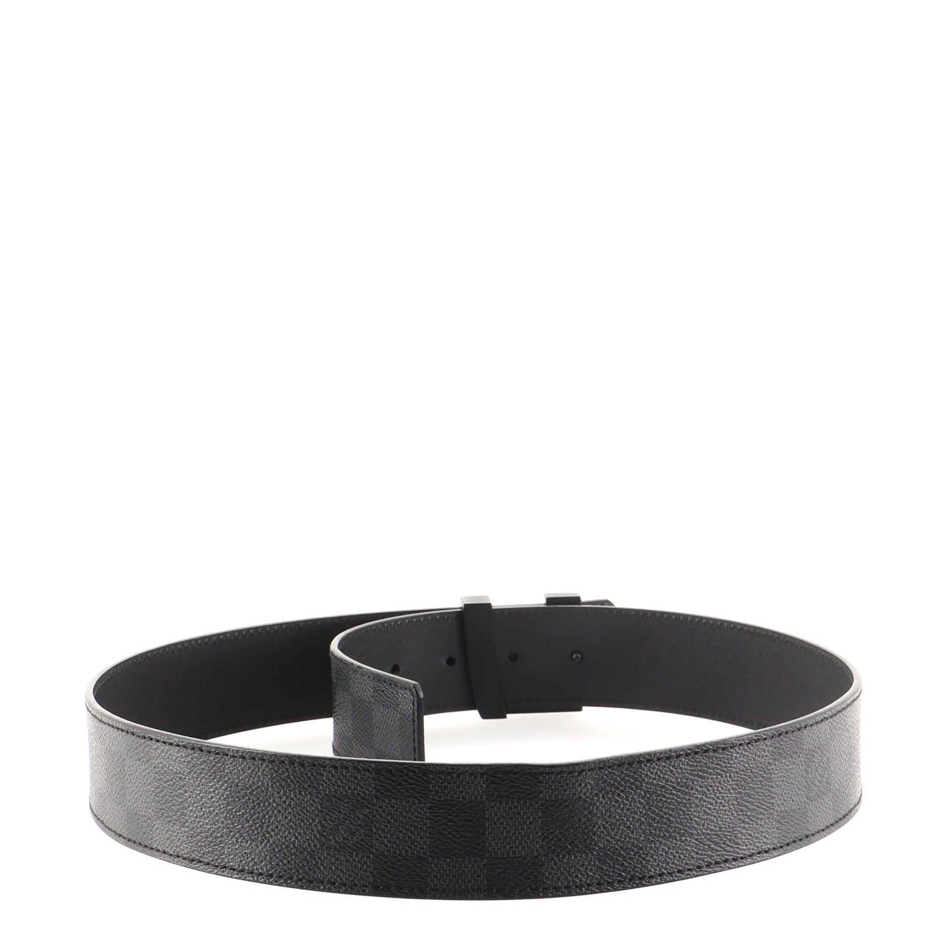 LV Initiales Belt Damier Graphite Wide 85