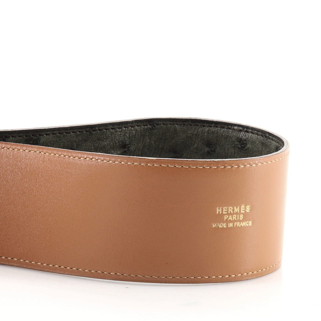 Collier de Chien Belt Ostrich Wide 90