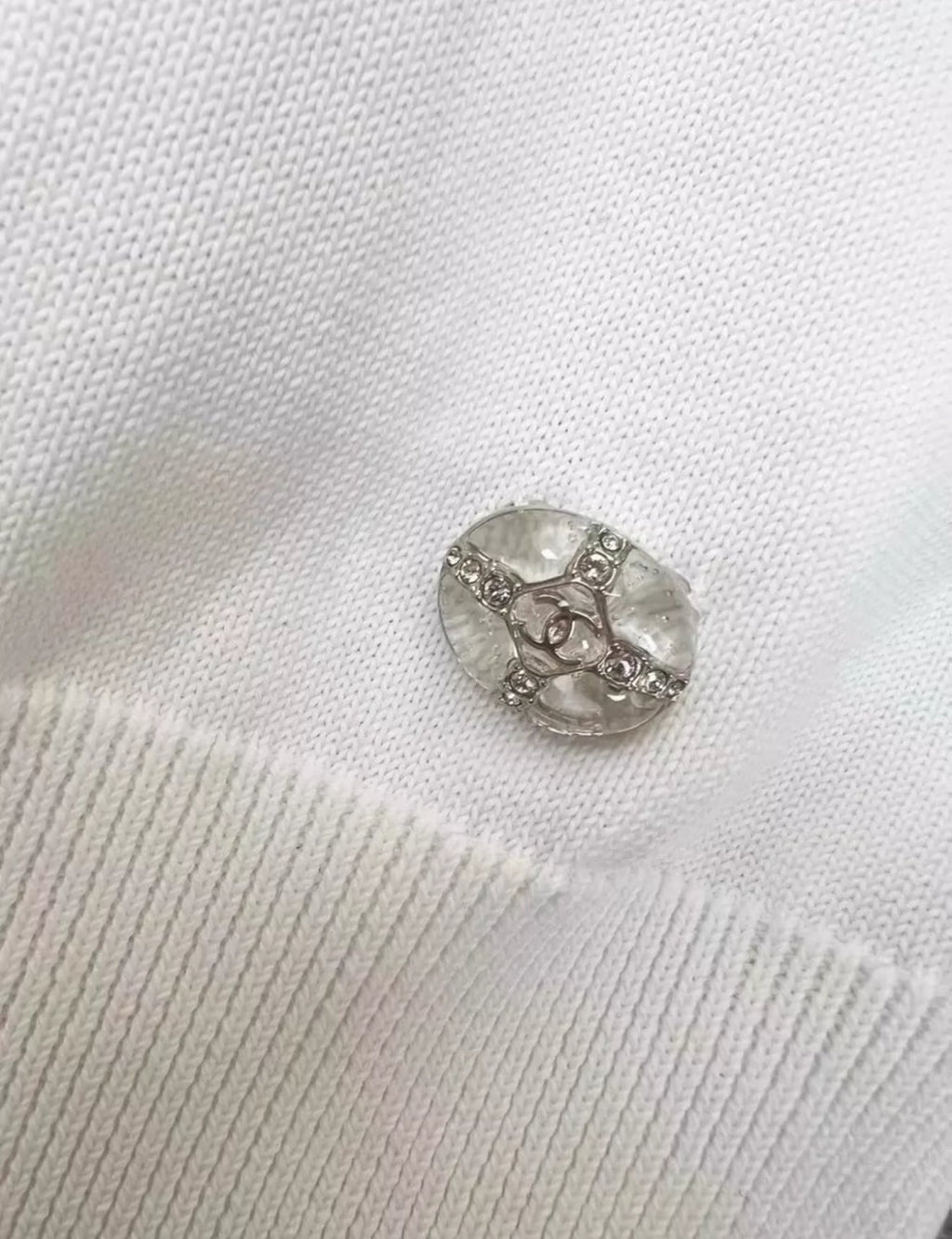 Chanel 24C White Pullover
