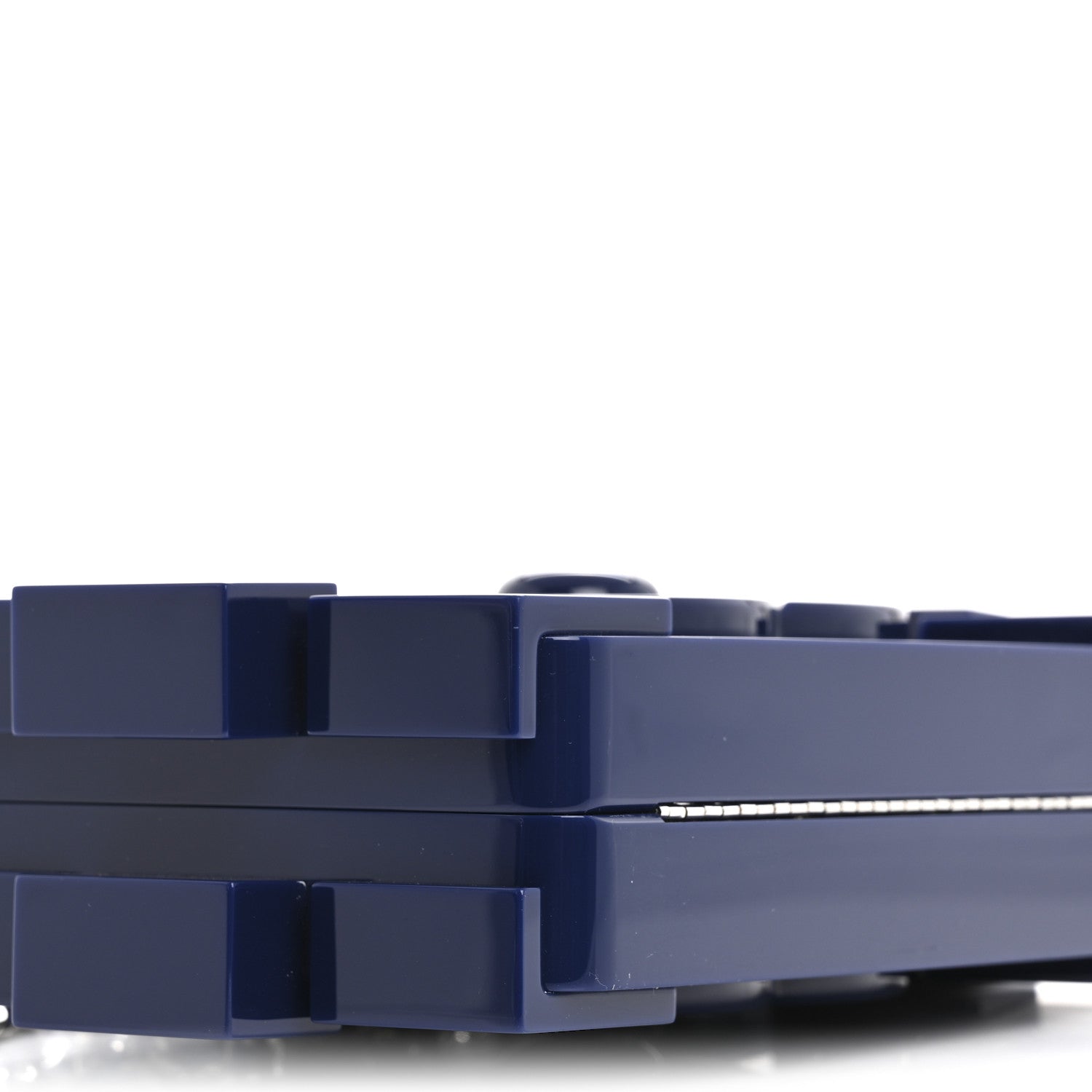 Plexiglass Boy Brick Lego Clutch Dark Blue
