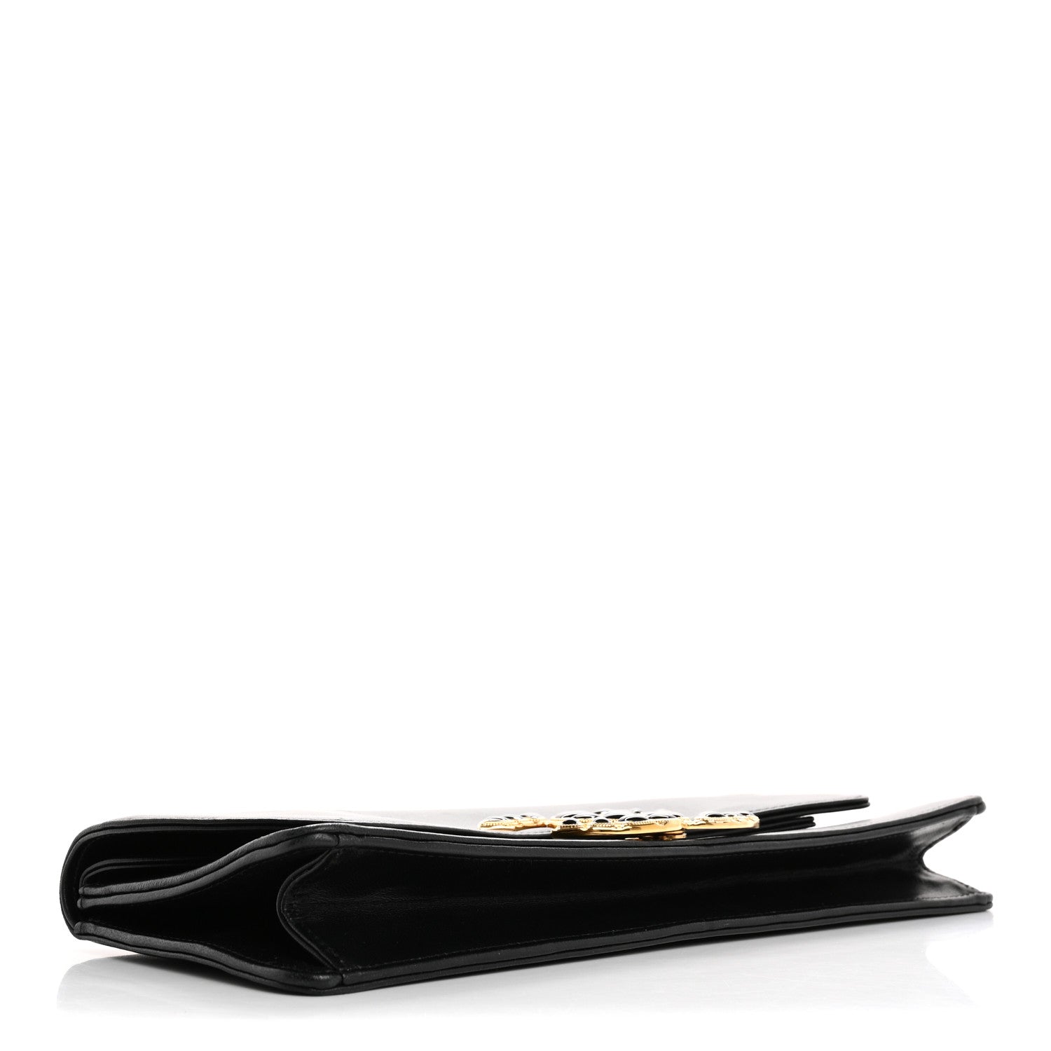 Lambskin Evening In Egypt Clutch Black