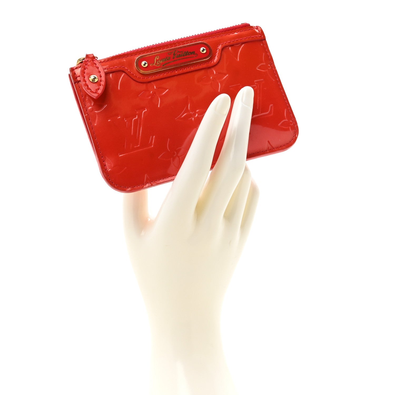 Vernis Key Pouch Rouge Grenadine