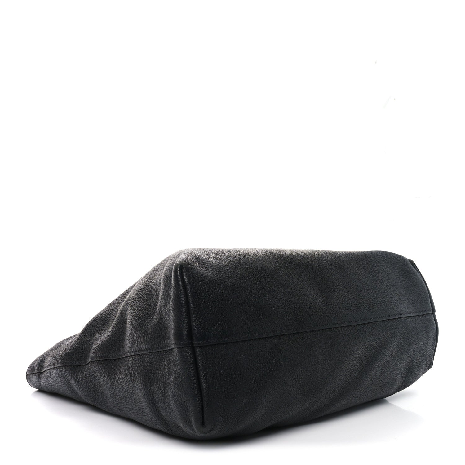 Vitello Daino Tote Black