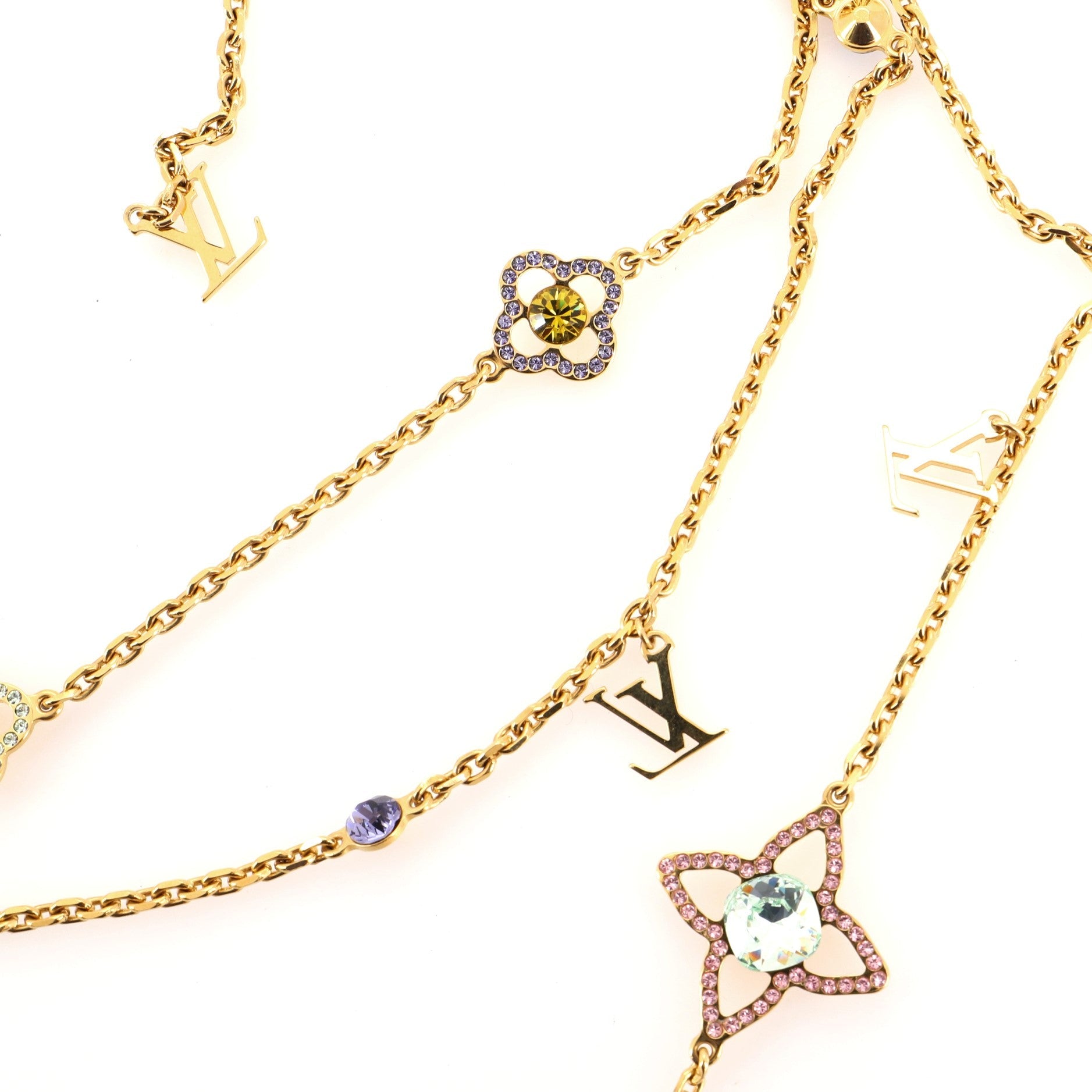 Eye Candy Necklace Swarovski Crystals and Metal