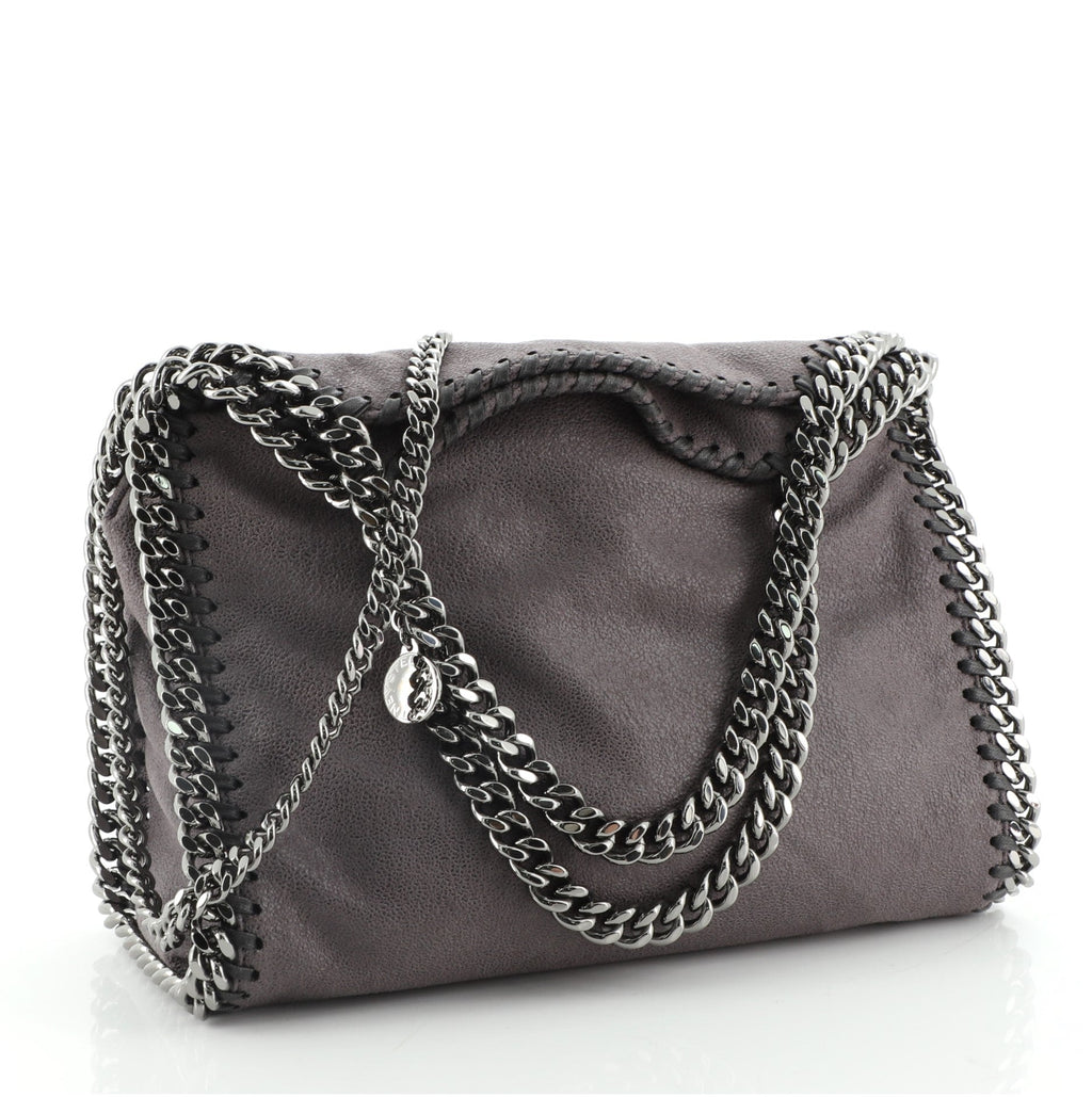 Falabella Fold Over Crossbody Bag Shaggy Deer Mini