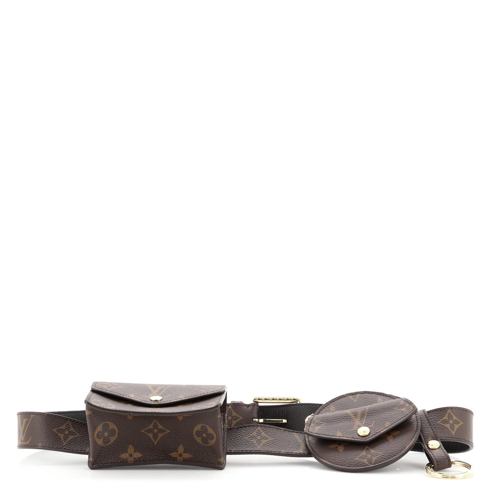 Daily Multi Pocket Belt Monogram Canvas Medium 32