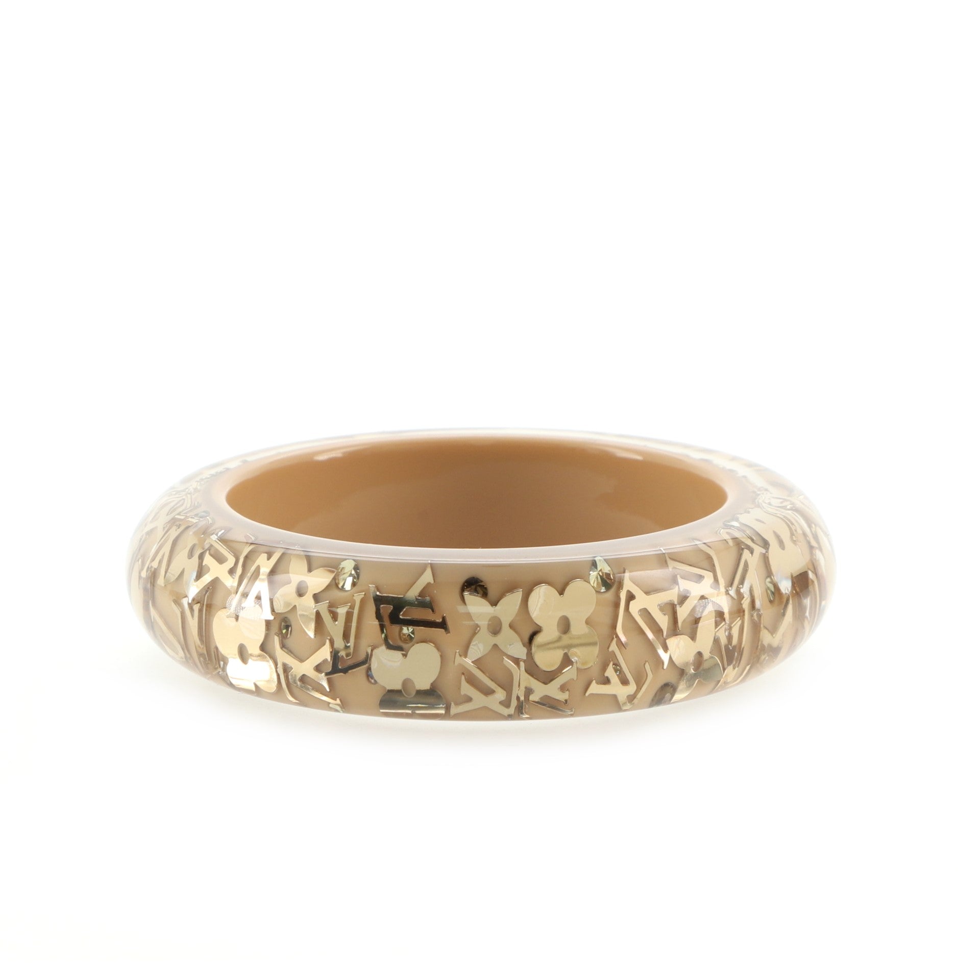 Inclusion Bangle Bracelet Resin GM