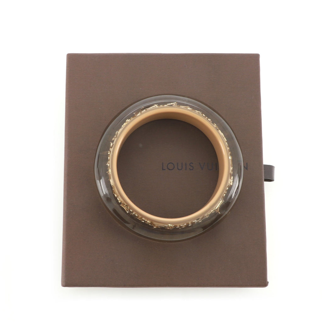Inclusion Bangle Bracelet Resin GM