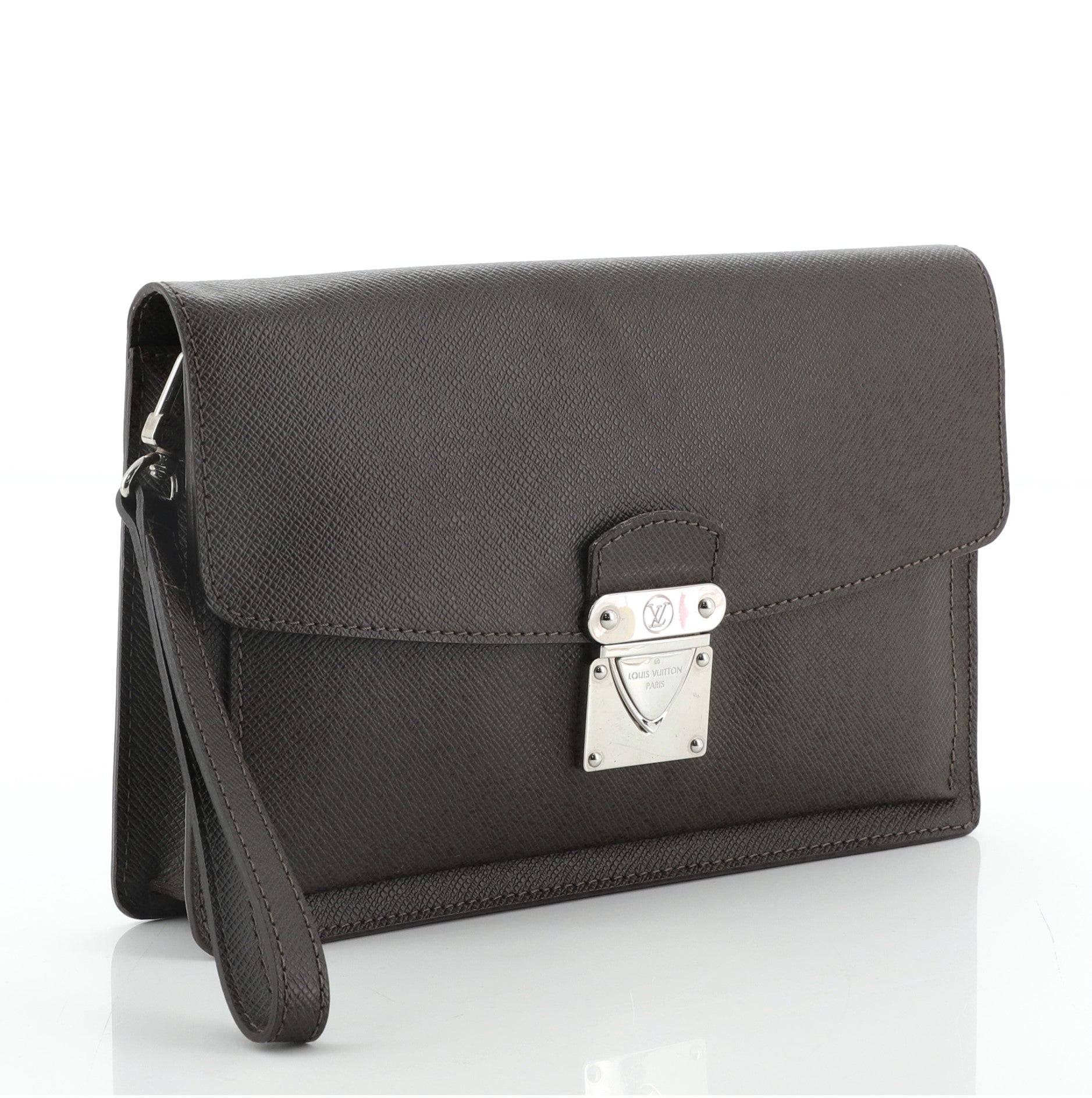 Belaia Clutch Taiga Leather