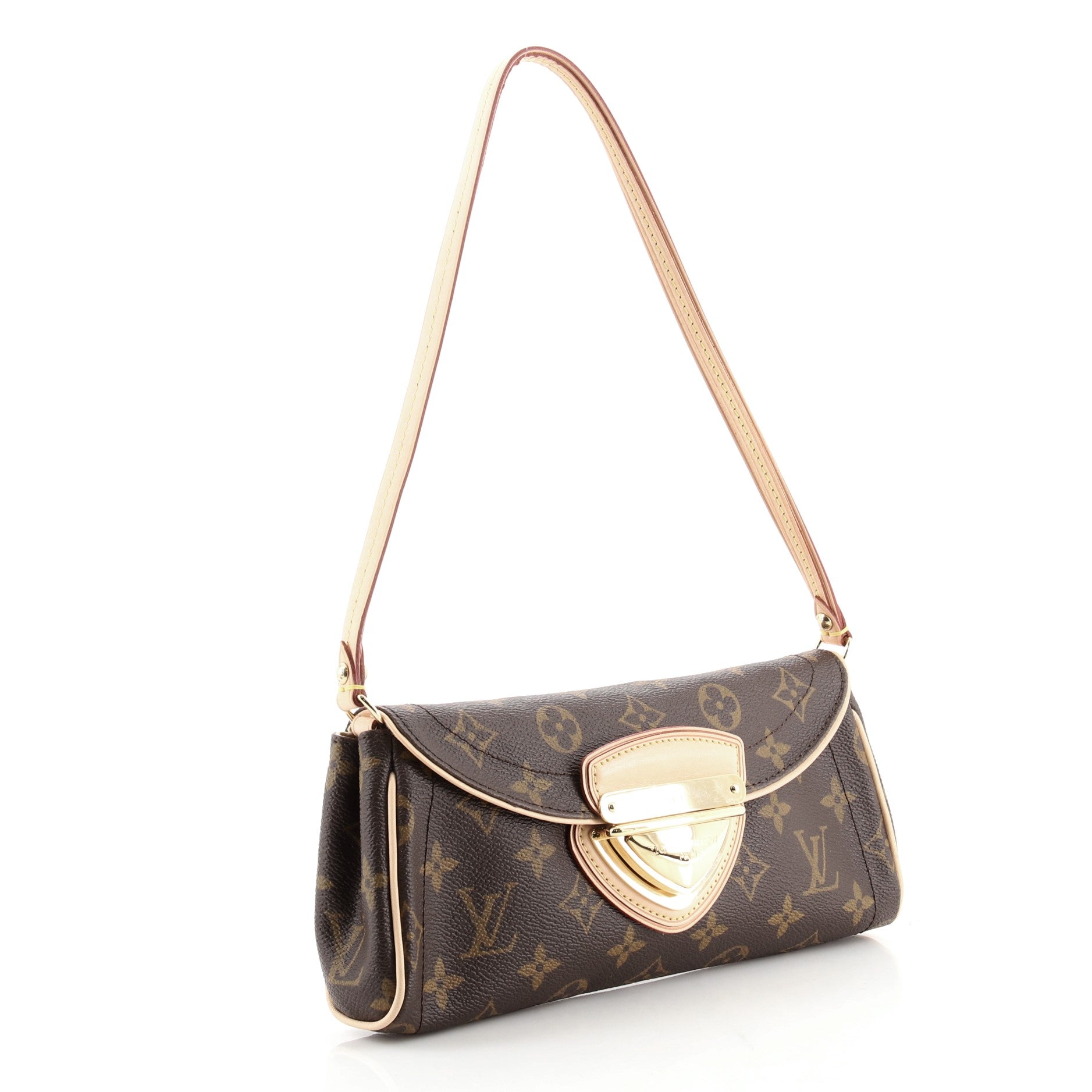 Beverly Clutch Monogram Canvas