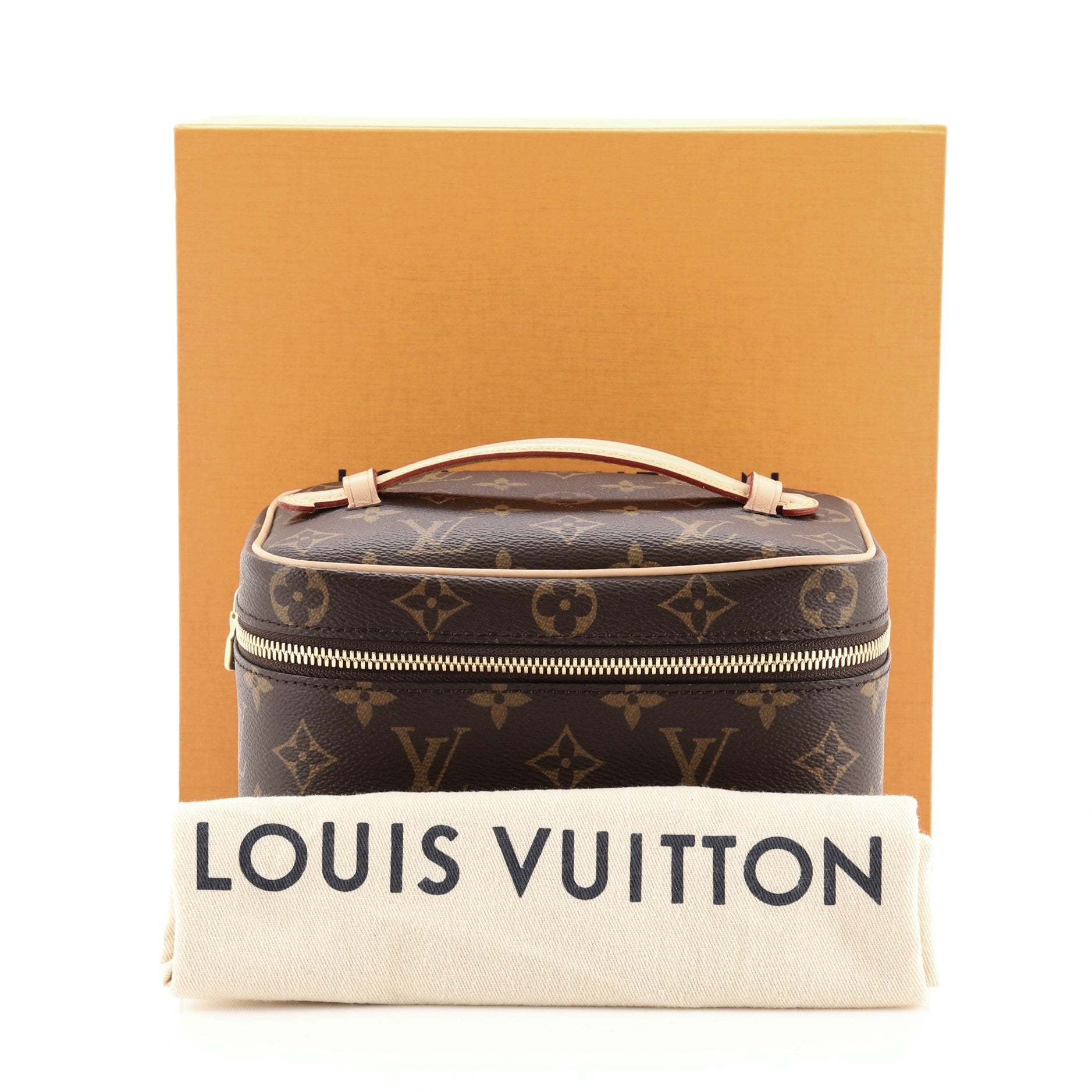 Nice Vanity Case Monogram Canvas Mini