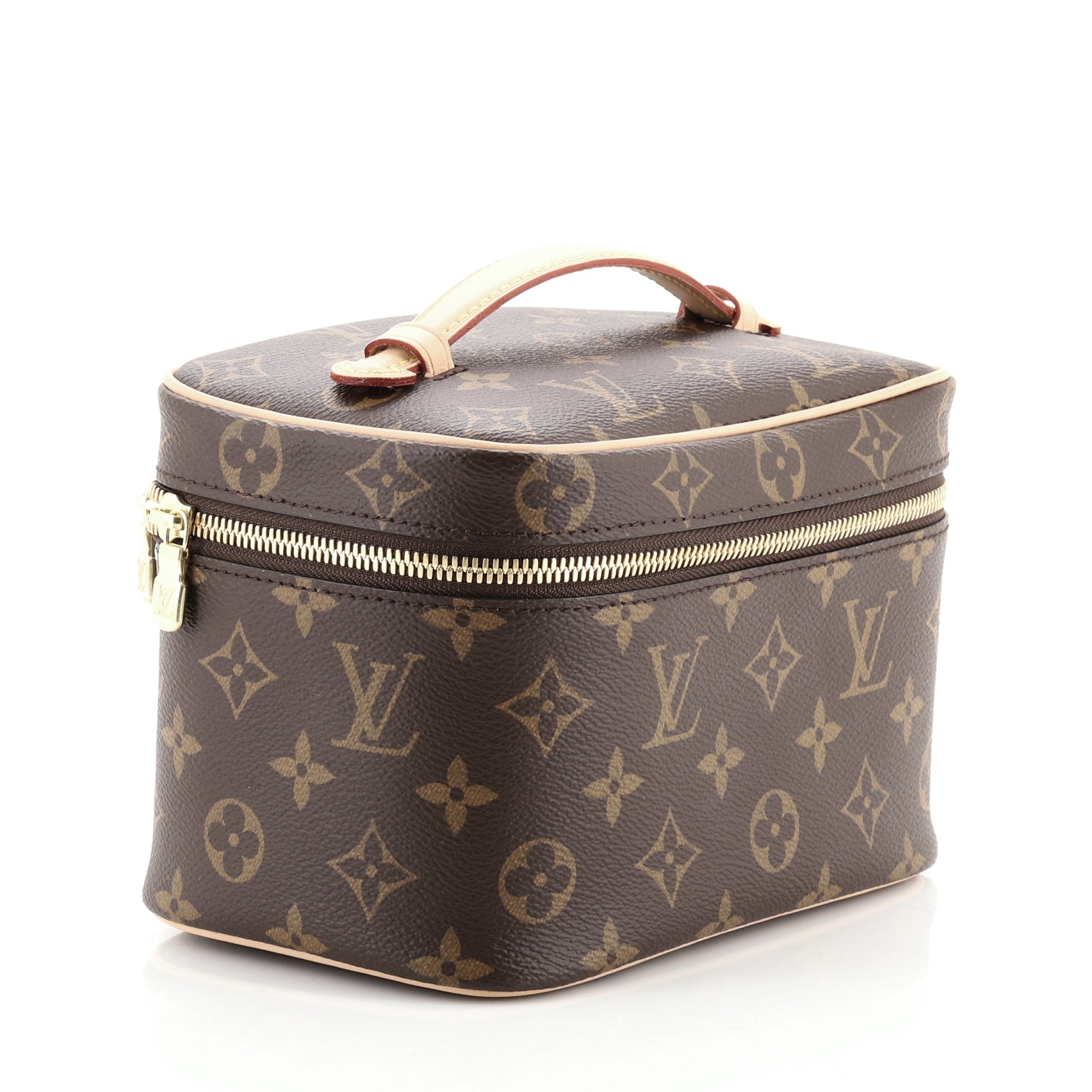 Nice Vanity Case Monogram Canvas Mini