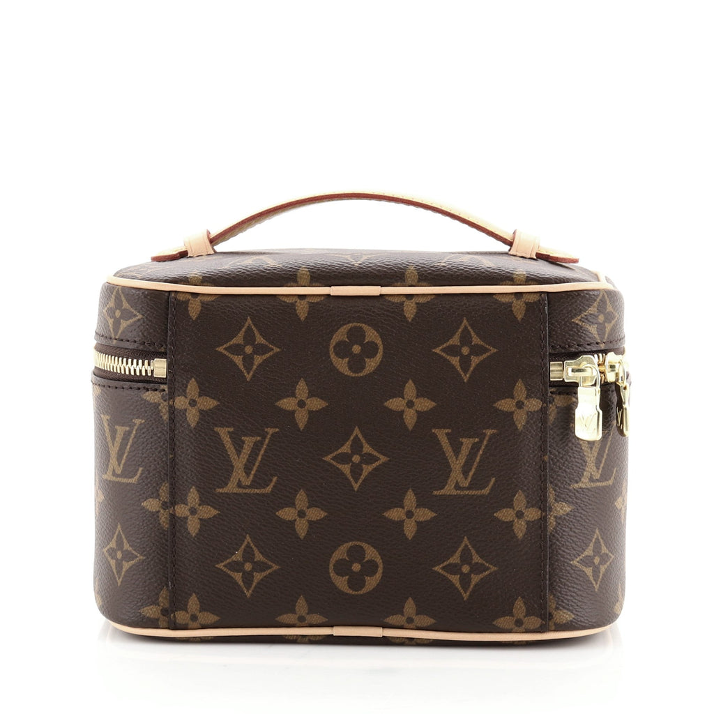 Nice Vanity Case Monogram Canvas Mini