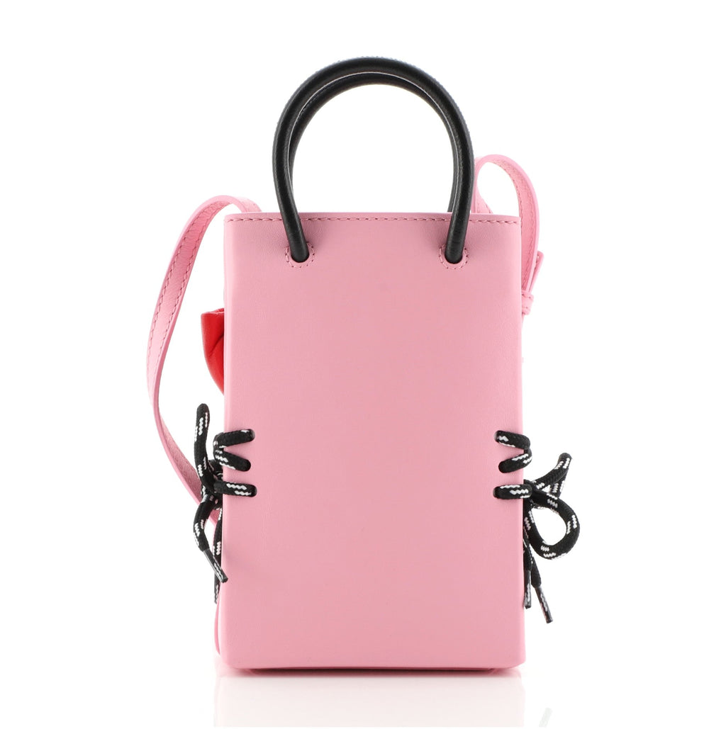 Hello Kitty Shopping Tote Printed Leather Mini