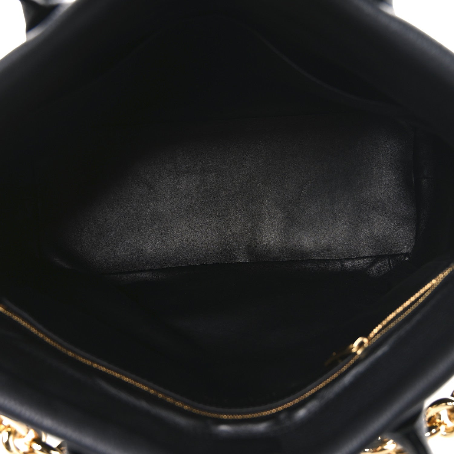 Grained Calfskin Saint Germain Tote Black
