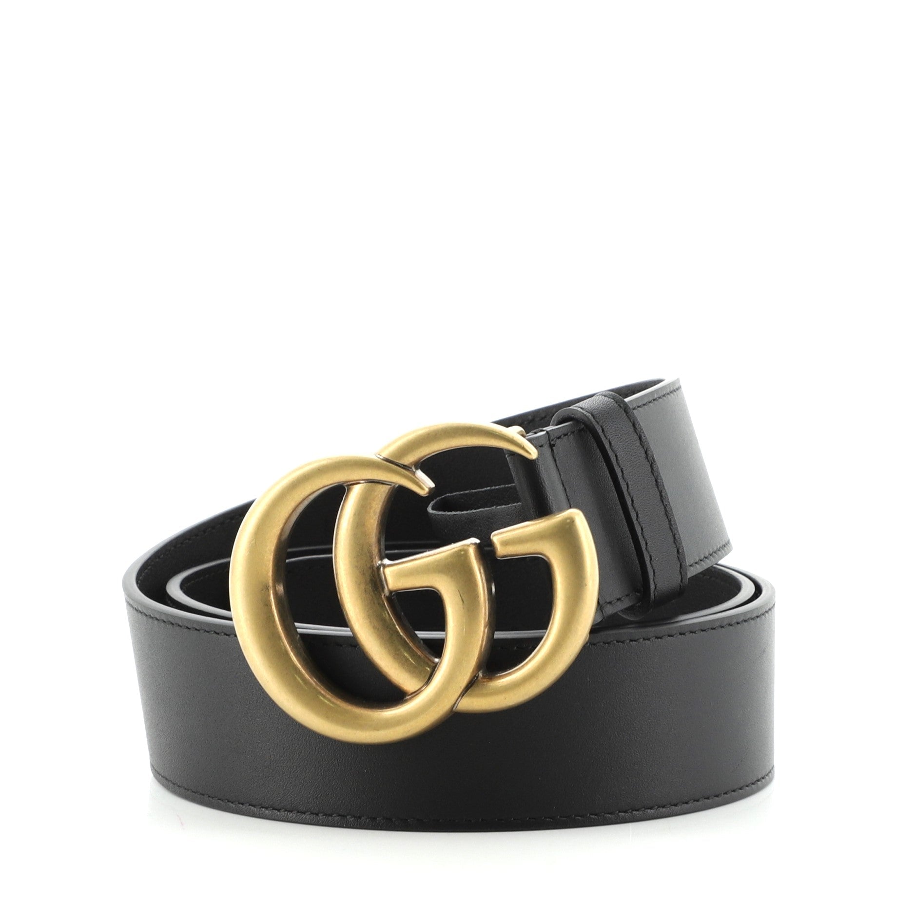 GG Marmont Belt Leather Wide 90