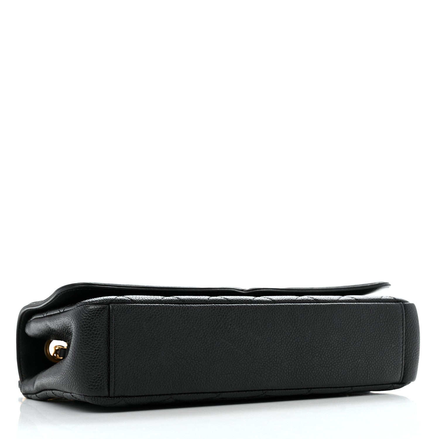 Caviar Quilted Medium CC Filigree Flap Black