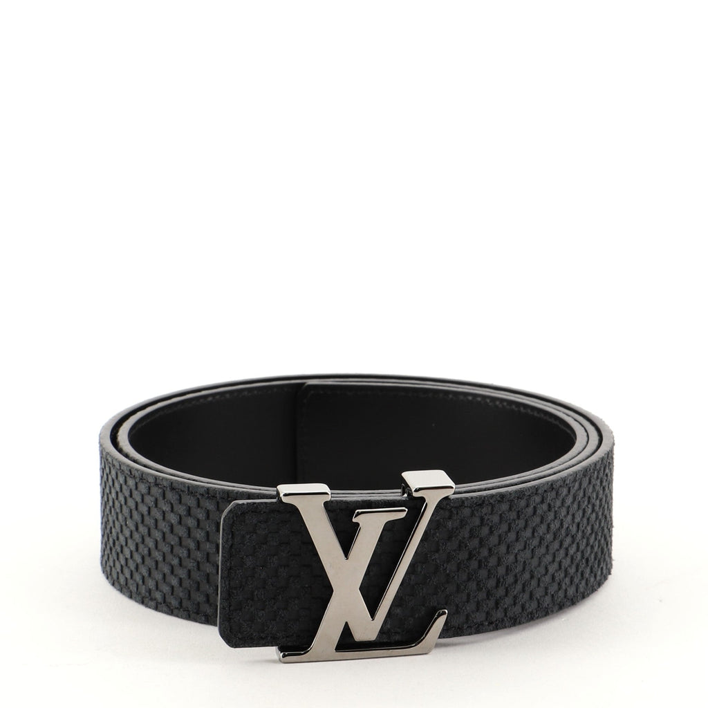LV Initiales Reversible Belt Suede Damier Wide 100