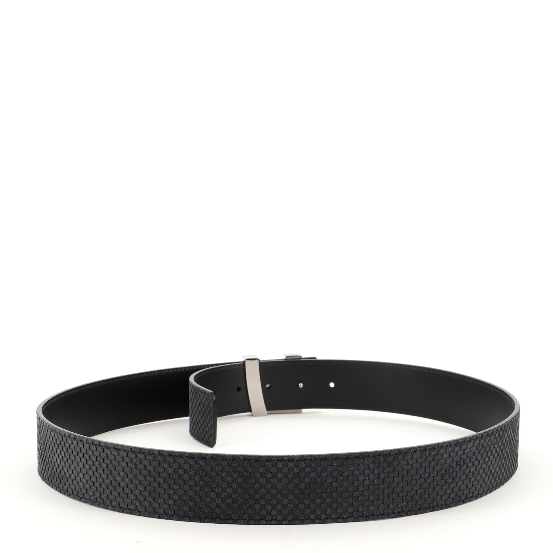 LV Initiales Reversible Belt Suede Damier Wide 100
