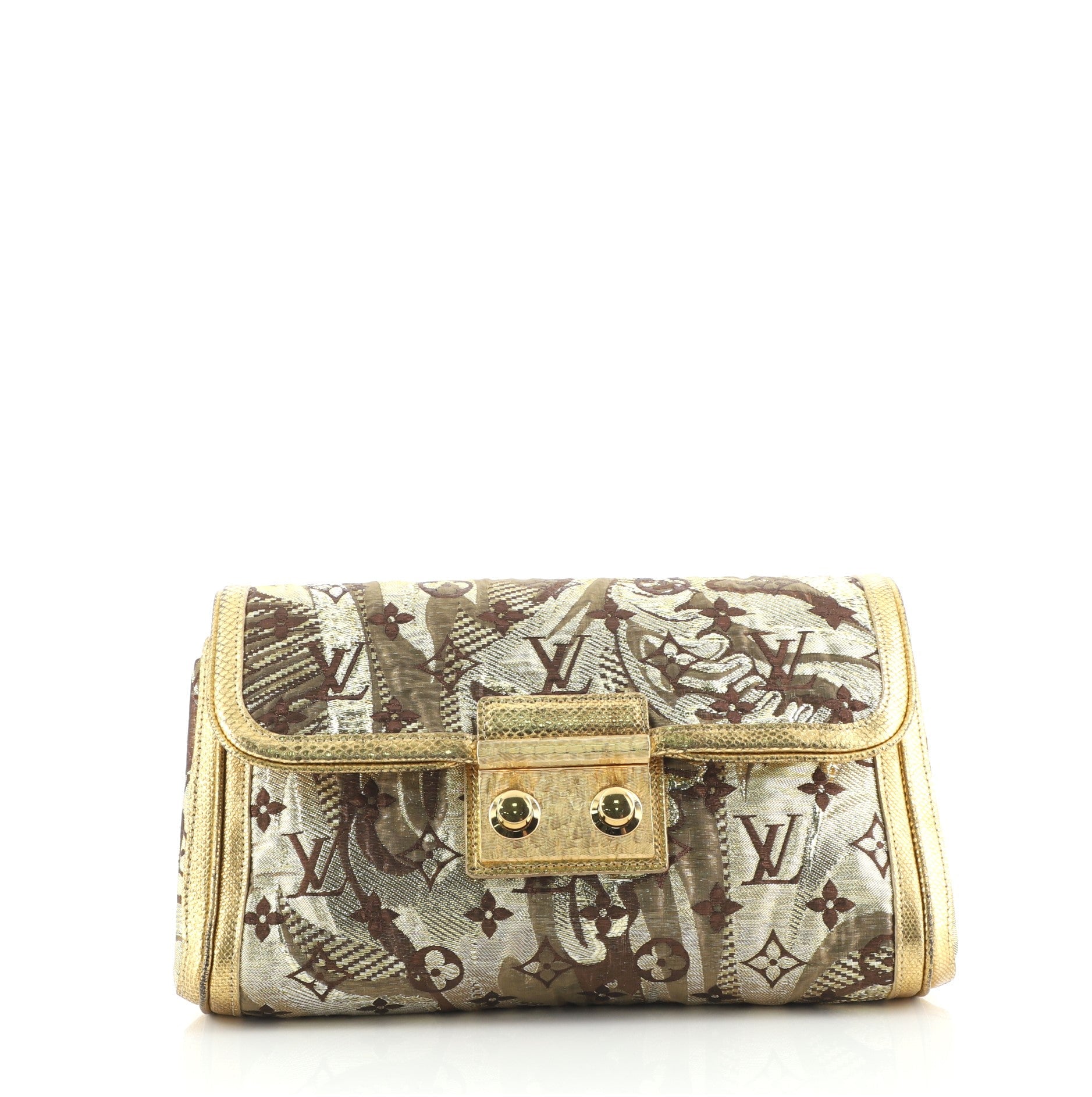 Thalie Clutch Brocade Monogram
