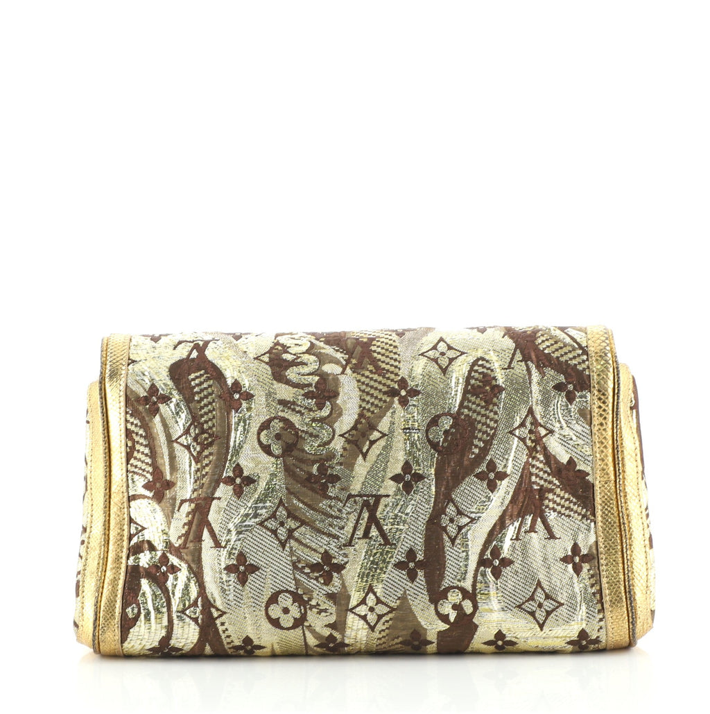 Thalie Clutch Brocade Monogram