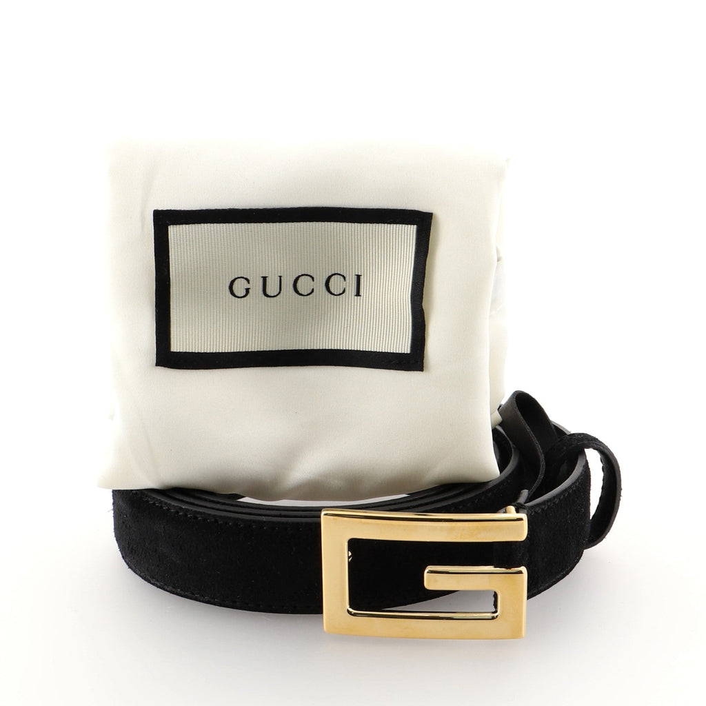 Icaro G Cube Belt Suede Thin 105